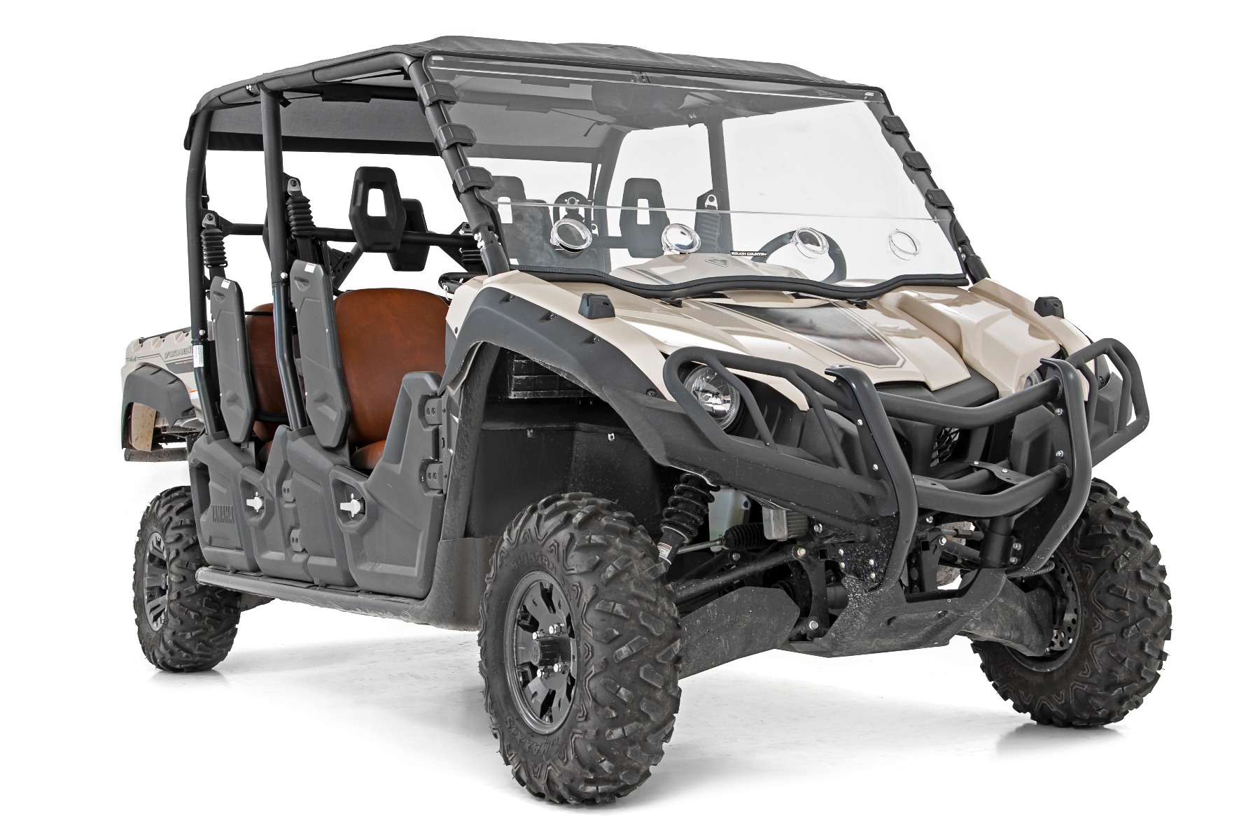 Belüftete Vollwindschutzscheibe | Kratzfest | Yamaha Viking 700 — Bild 3