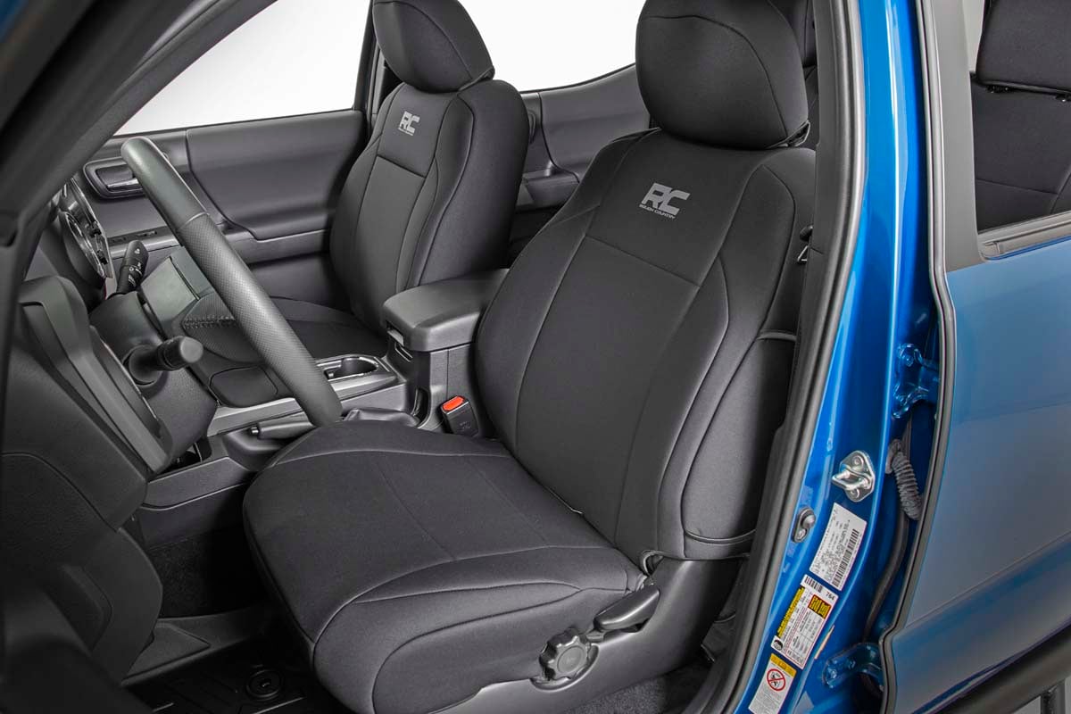 Seat Covers | FR & RR | Double Cab | Toyota Tacoma 2WD/4WD (2016-2023) — Bild 3