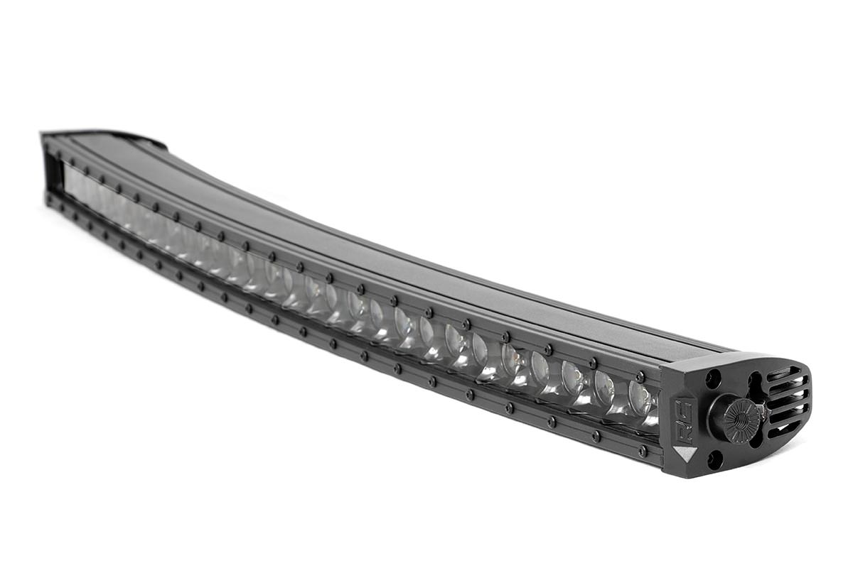 30 Inch Black Series LED Light Bar | Curved | Single Row | Cool White DRL — Bild 2