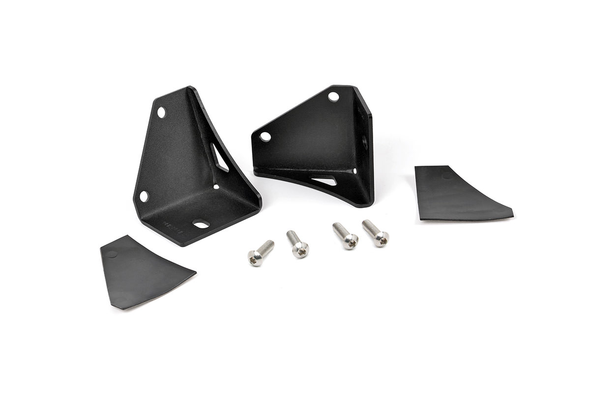LED-Lichthalterung | Untere Windschutzscheibe | Paar Leuchten | Jeep Wrangler YJ 4WD (87–95) — Bild 2