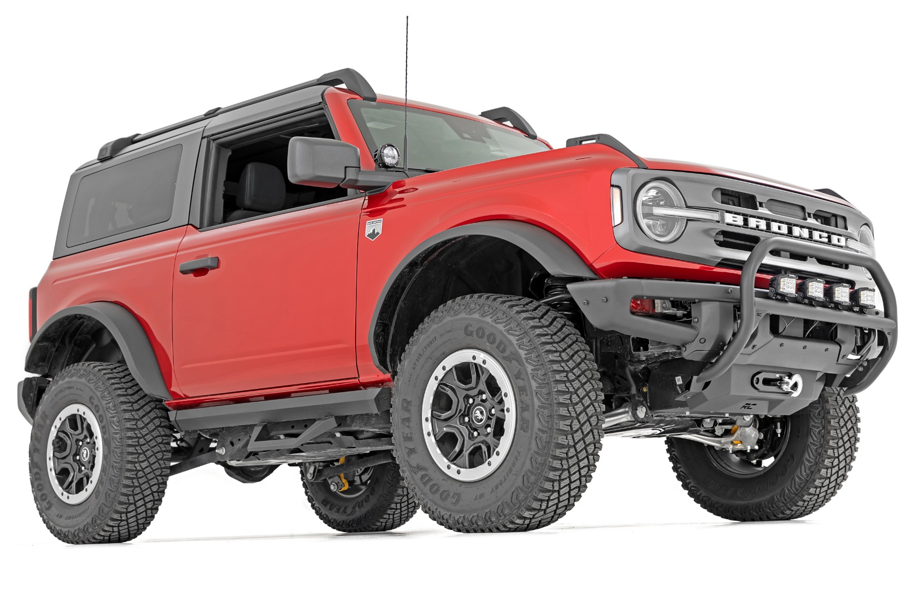 Frontschutzbügel | 20 Zoll, schwarz, DRL, einreihige LED | OE Modular Steel | Ford Bronco (21–26) — Bild 4