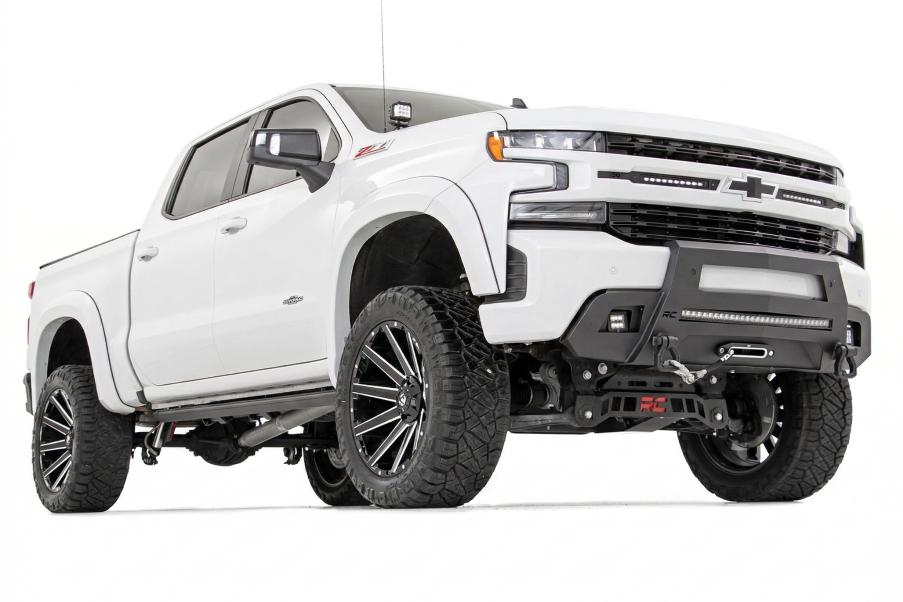 SF1 Fender Flares | GAZ Summit White | Chevy Silverado 1500 2WD/4WD (19-26) — Bild 2
