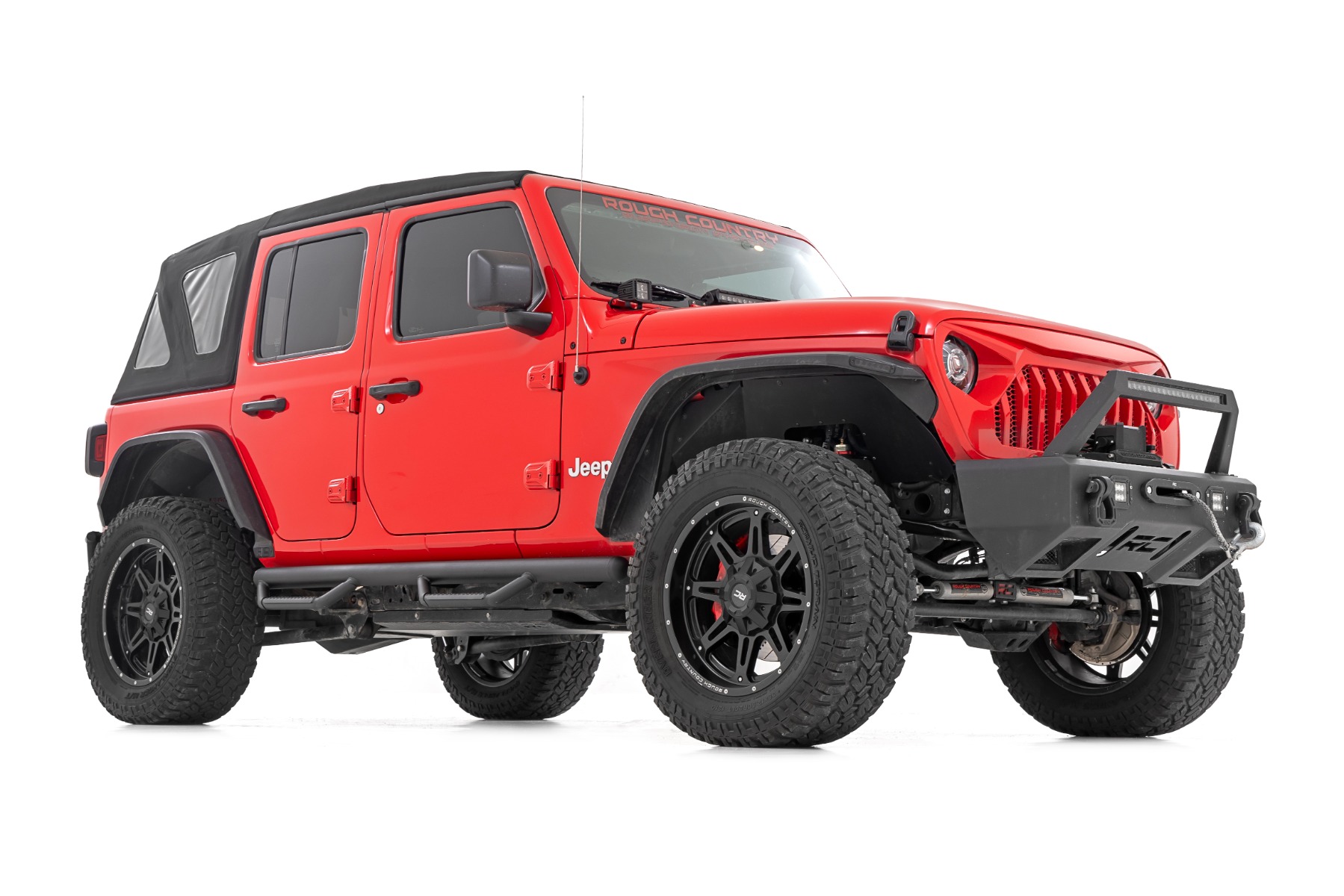 Nerf-Trittstufen | Rad an Rad | 4-türig | Jeep Wrangler Unlimited 4WD (18–26) — Bild 3