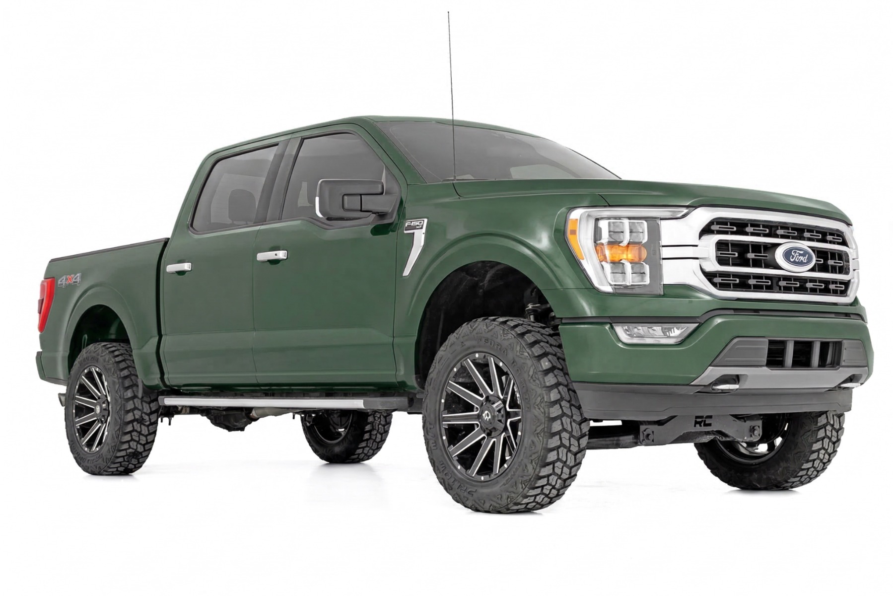SF1 Kotflügelverbreiterungen | DB Shelter Green | Ford F-150 2WD/4WD (2021–2026) — Bild 2