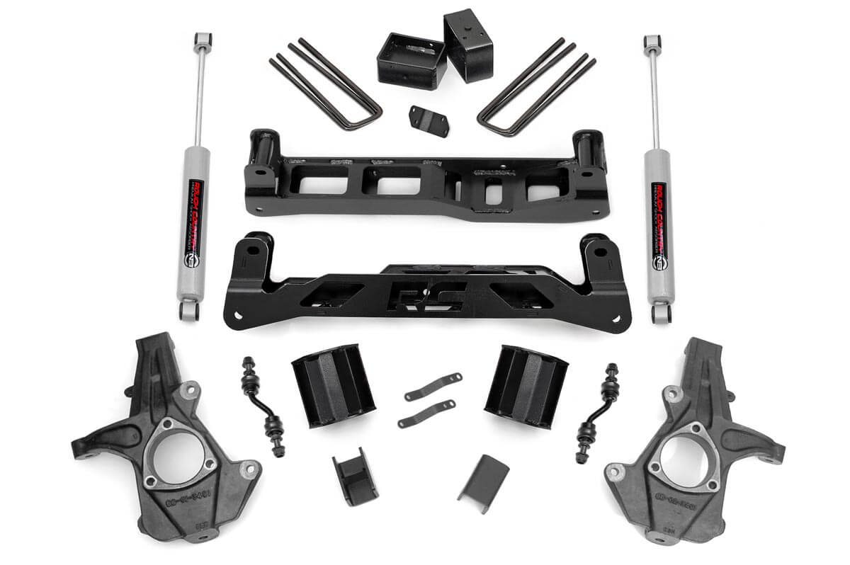 5-Zoll-Lift Kit | Aluminium/Stanzstahl | Chevy/GMC 1500 (14–18 & Classic)