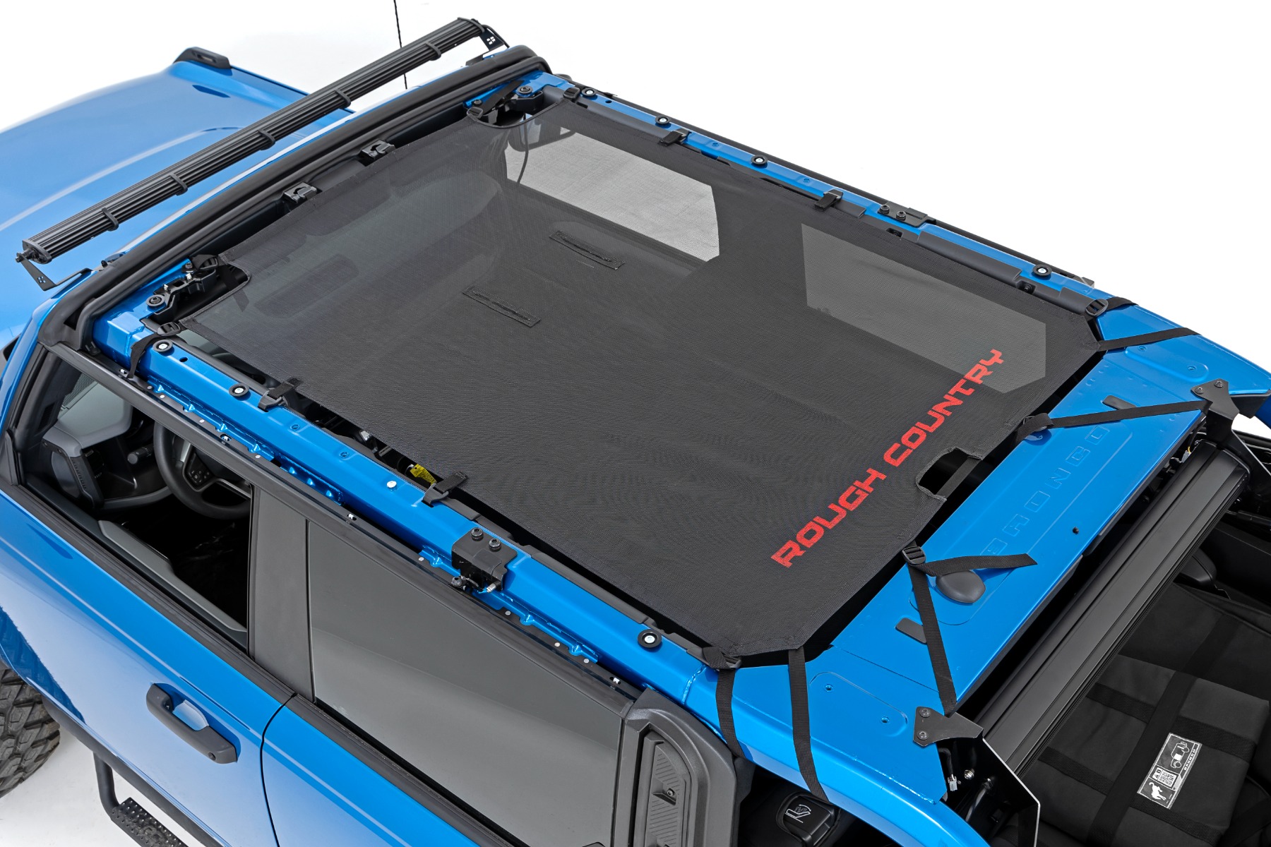 Mesh-Bikini-Oberteil Plus | Schwarz | Ford Bronco 4WD (2021–2026) — Bild 3