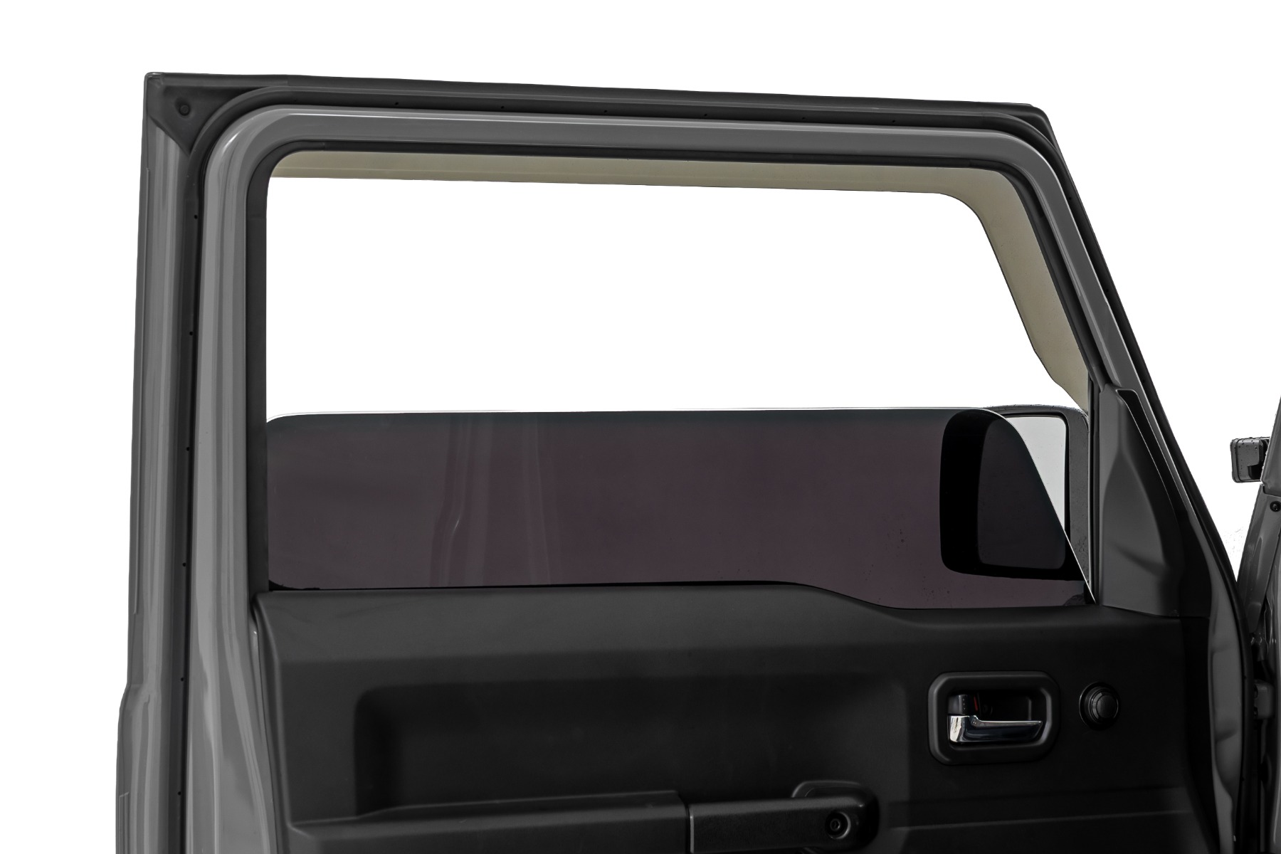 Schlagfeste Seitenfenster-Windabweiser | Aufklebbarer Regenschutz | Suzuki Jimny 3-Türer (2018–2026) — Bild 5