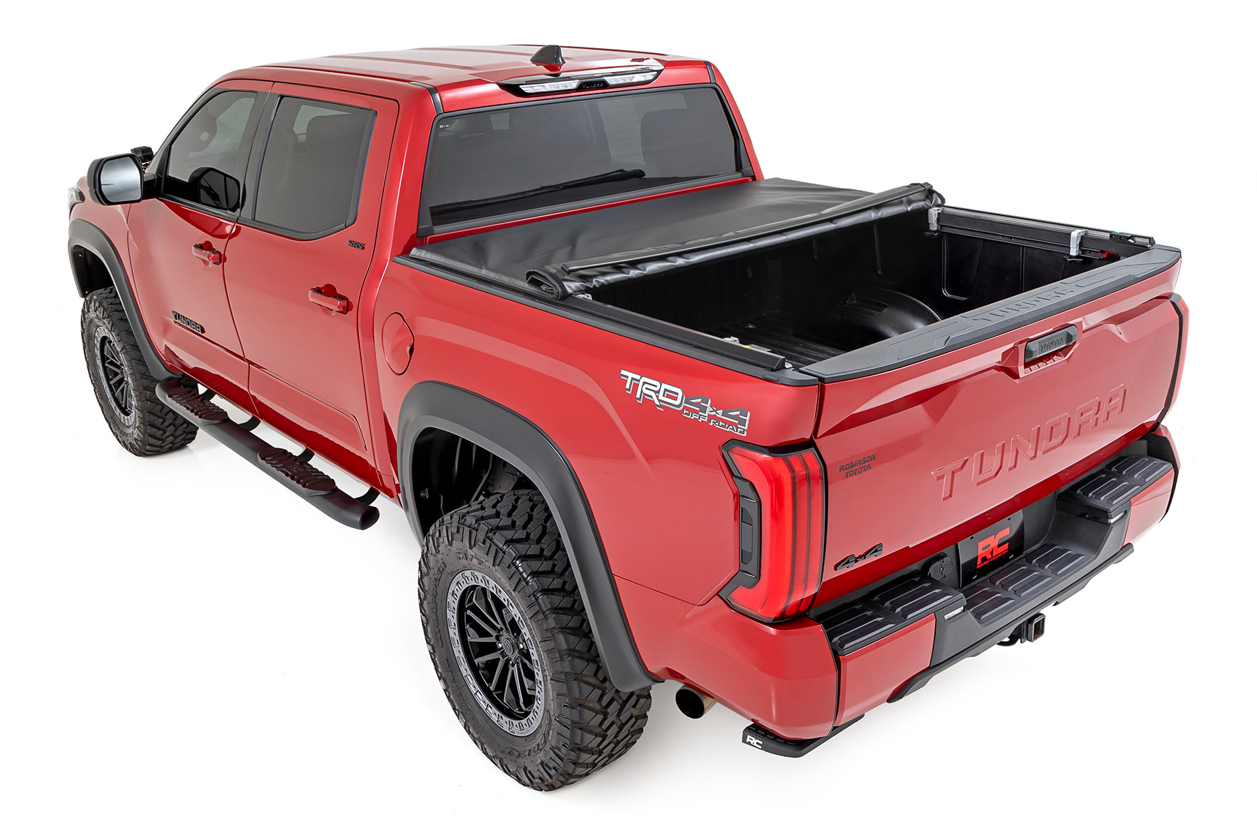 Weiche Roll-up-Ladeflächenabdeckung | 5'7 Zoll Ladefläche | Toyota Tundra 2WD/4WD (2022–2026) — Bild 3
