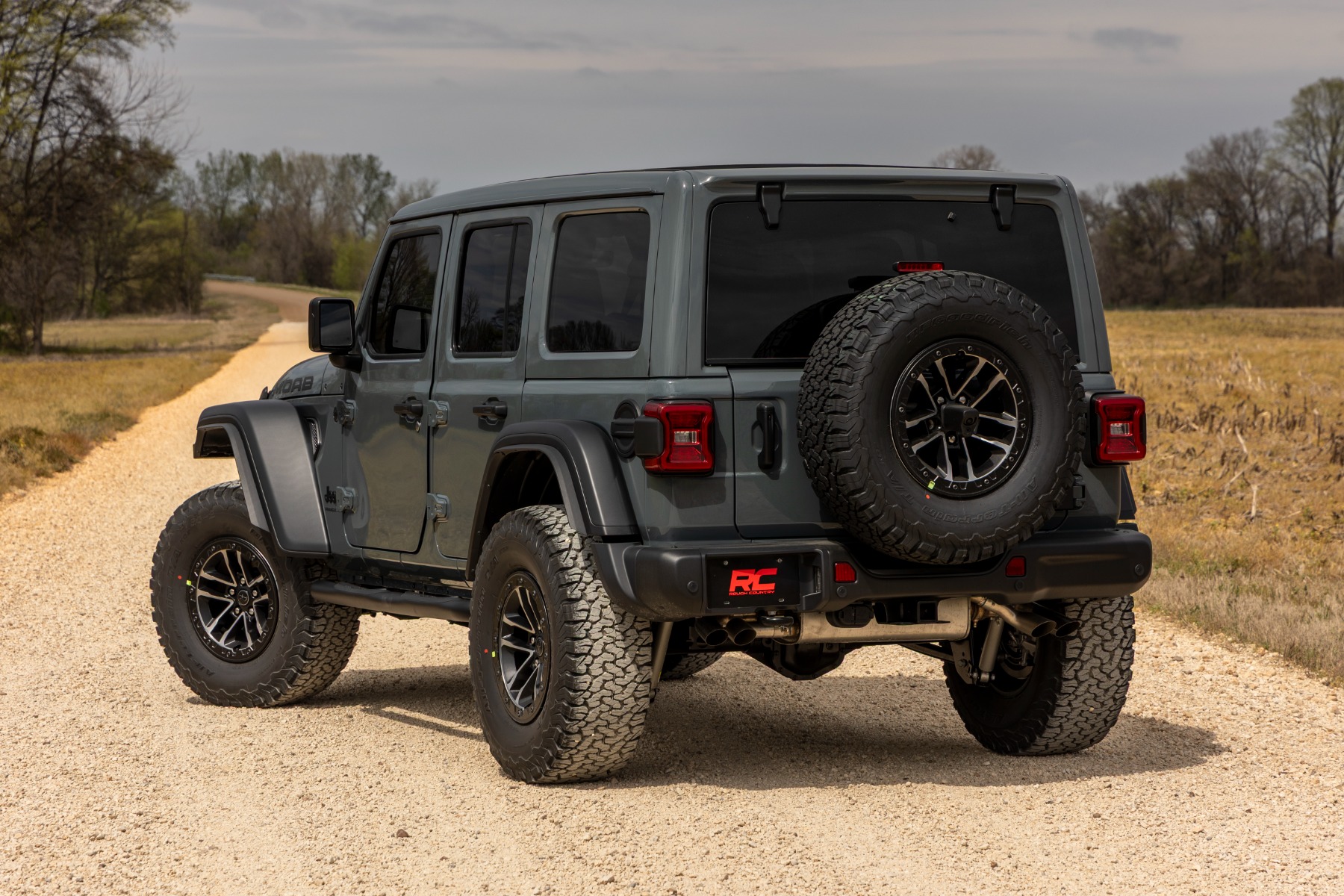 Nerf-Trittrohre | 3-Zoll-Rohr | 4-türig | Jeep Wrangler Unlimited 2WD/4WD (2018–2026) — Bild 8