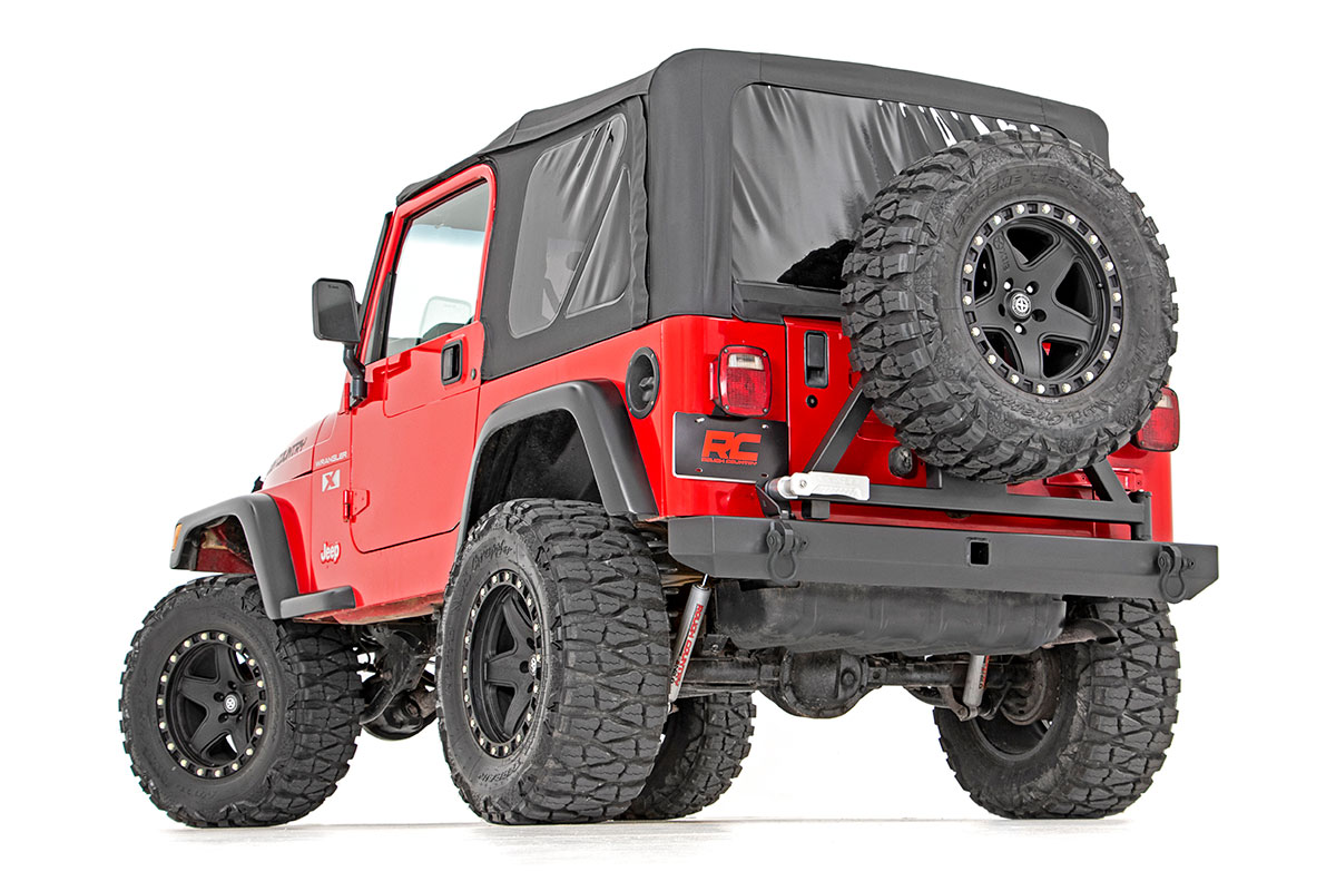 Heckstoßstange | Reserveradhalterung | Jeep Wrangler TJ (97–06)/Wrangler Unlimited (04–06) — Bild 2