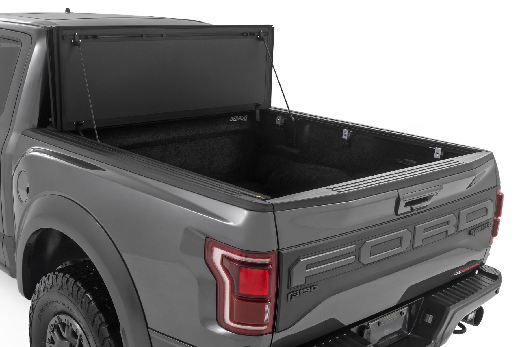 Stabile, dreifach faltbare Ladeflächenabdeckung | 5'7 Zoll Ladefläche | Ford F-150 (21–26)/F-150 Lightning (22–26) — Bild 2