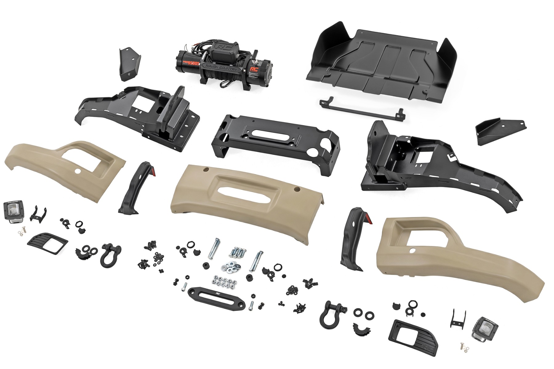 Front FXS Bumper | 12000S | GTL Sand Dune | Chevy Silverado 1500 (23-26) — Bild 6