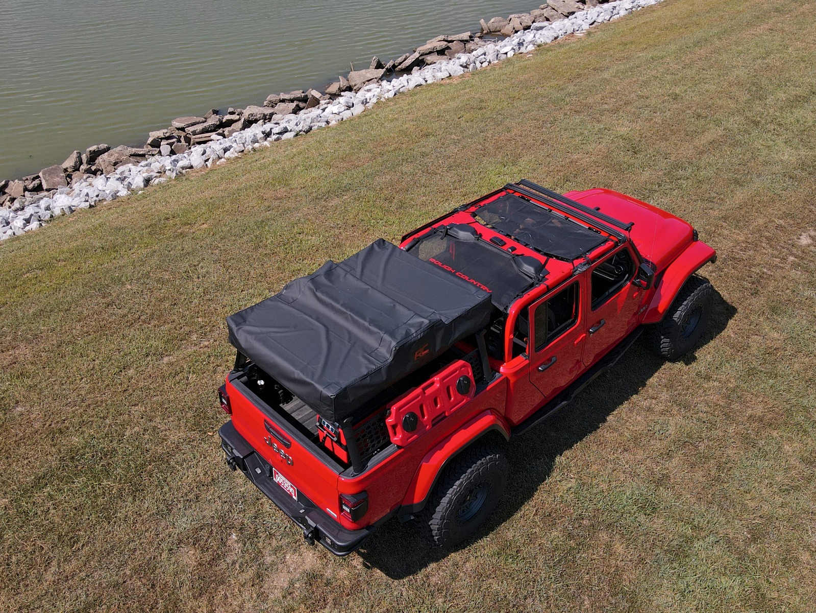 Mesh-Bikini-Oberteil Plus | Schwarz | Jeep Gladiator JT 4WD (2020–2024) — Bild 6