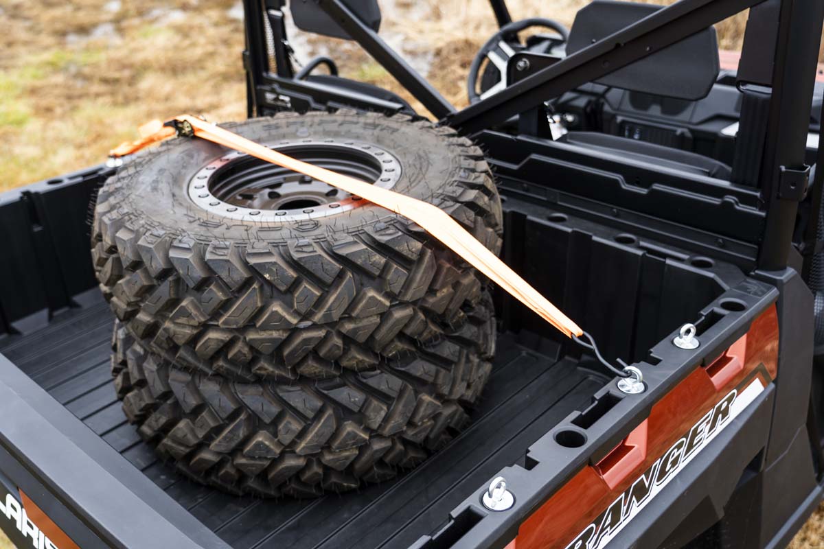Ladeflächen-Befestigungsset | Durchmesser 1-7/16 Zoll | 5-teilig | Polaris Ranger XP 900/XP 1000/Allgemein