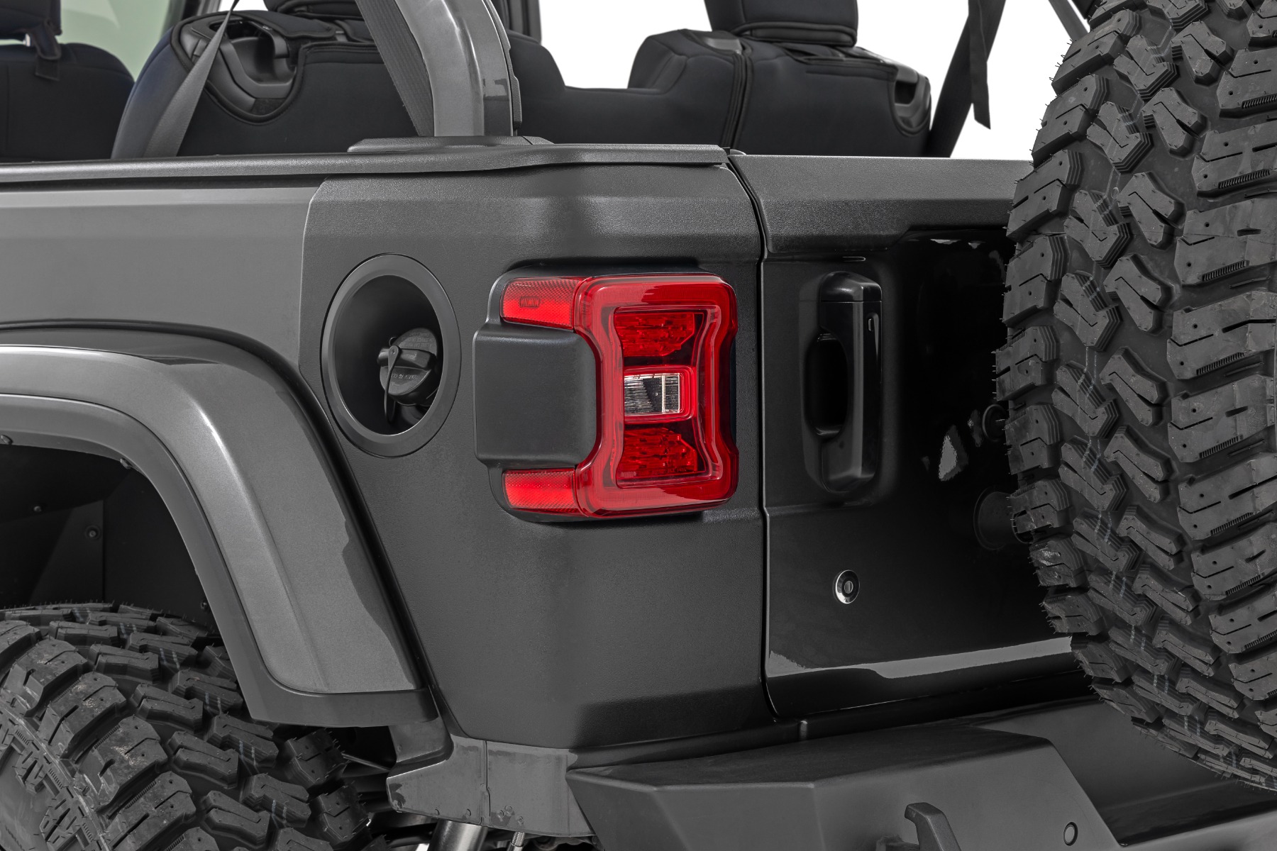 Trail-Verkleidung | Hintere Ecken | Jeep Wrangler JL/Wrangler Unlimited (18–26)