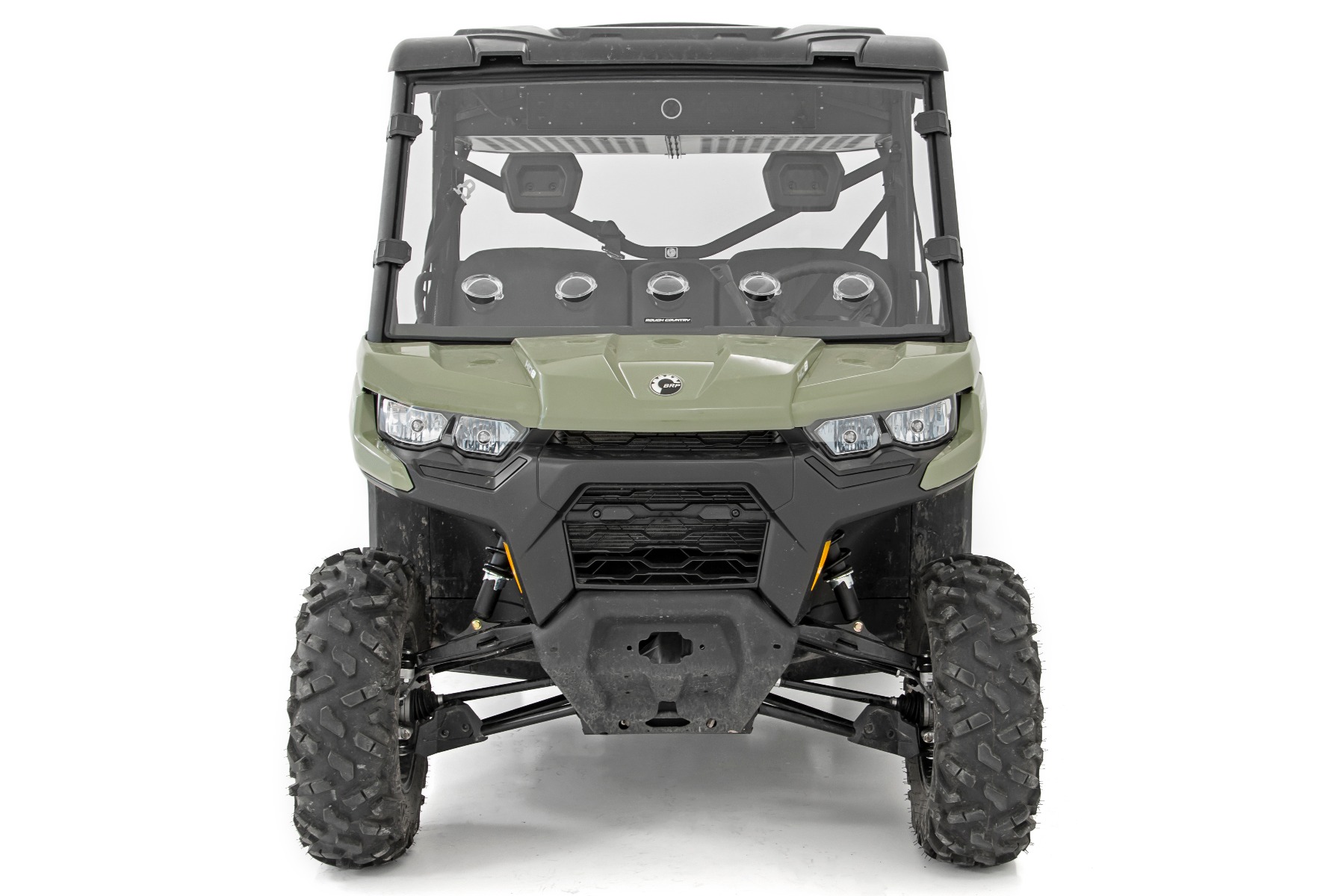 Belüftete Vollwindschutzscheibe | Kratzfest | Can-Am Defender HD 5/HD 8/HD 9/HD 10 — Bild 3