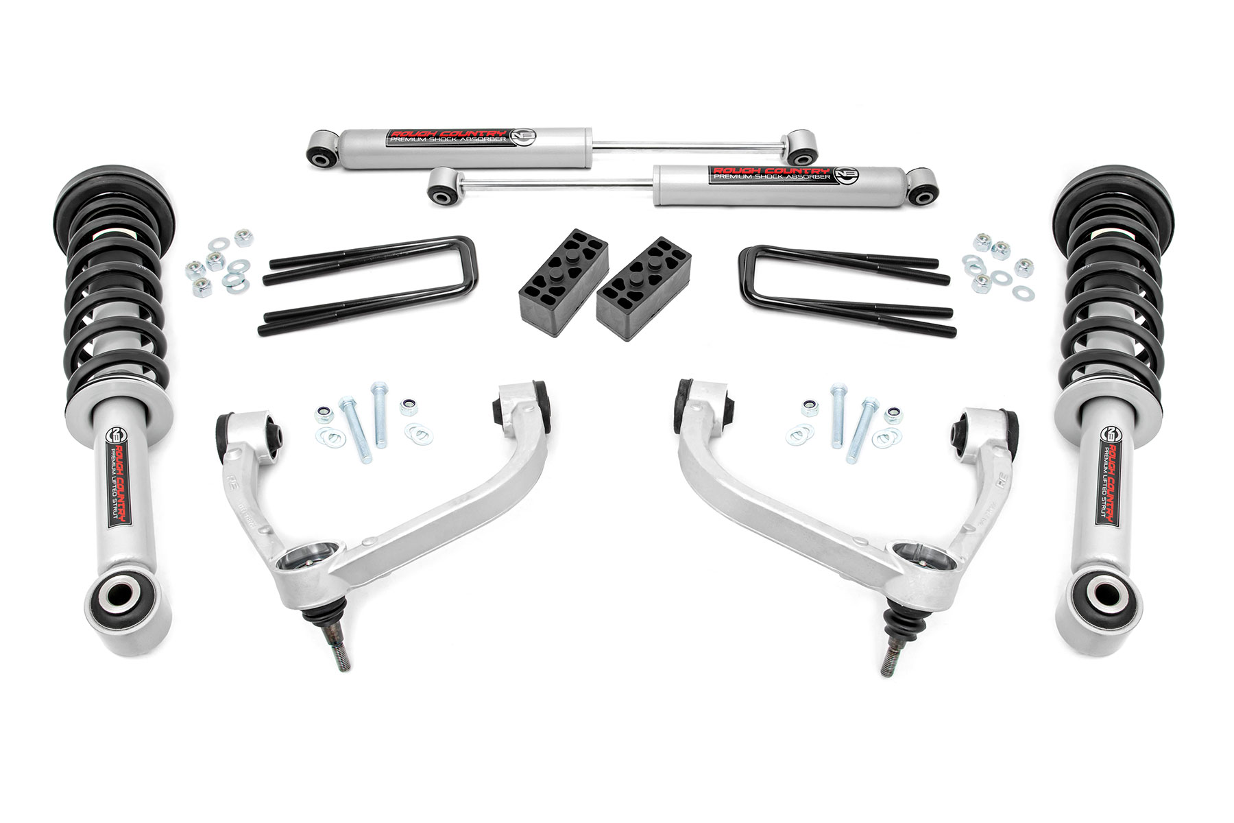 3-Zoll-Lift Kit | N3-Federbeine | Ford F-150 4WD (2009–2013) — Bild 1