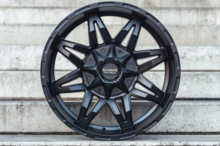 La Chanti OF3 | Matt Black · 9J×20" · ET0 | 5x127 / 5x139.7 — Bild 1