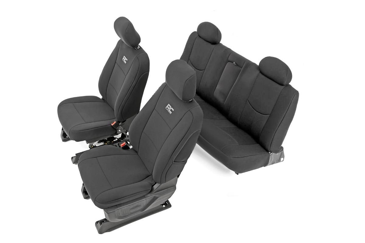 Sitzbezüge | FR 40/20/40 & Fond | Chevy/GMC 1500 (2014–2018 & Classic)