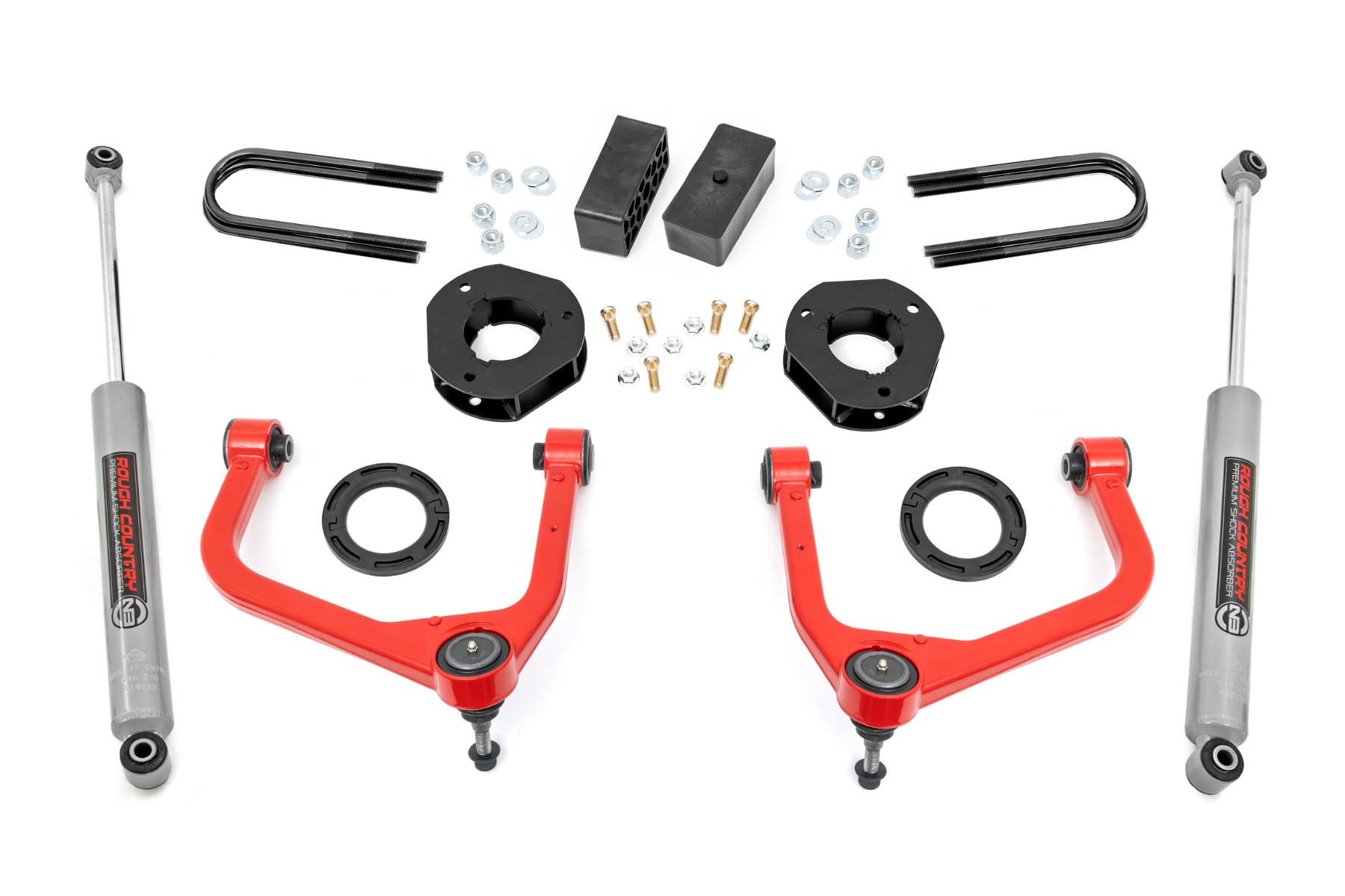 3,5-Zoll-Lift Kit | Einblattfeder hinten | GMC Sierra 1500 2WD/4WD (2025–2026)