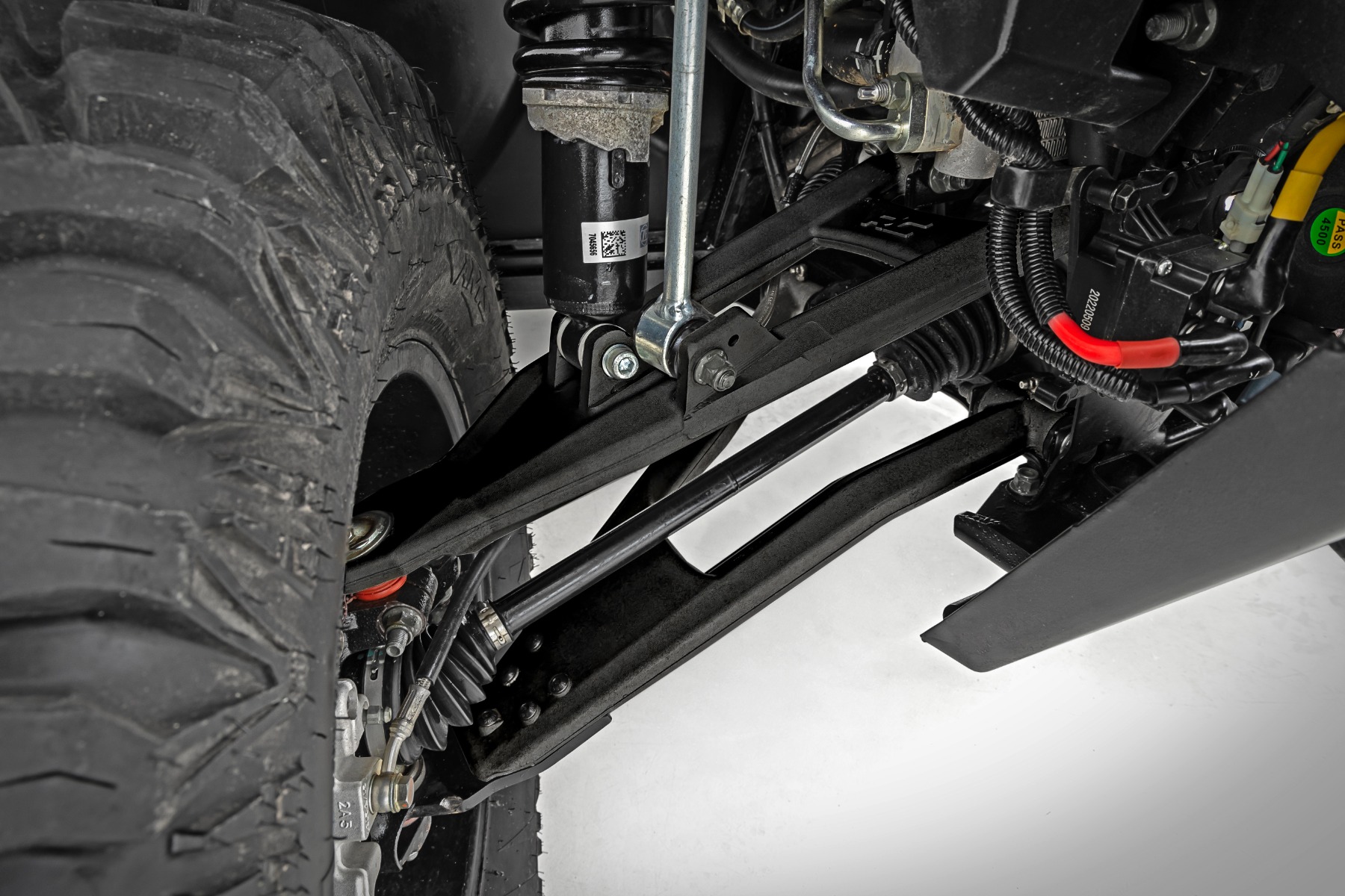 Schwarze Aluminium-Querlenker | 2" Vorverlegung | Polaris Ranger XP 1000 — Bild 3