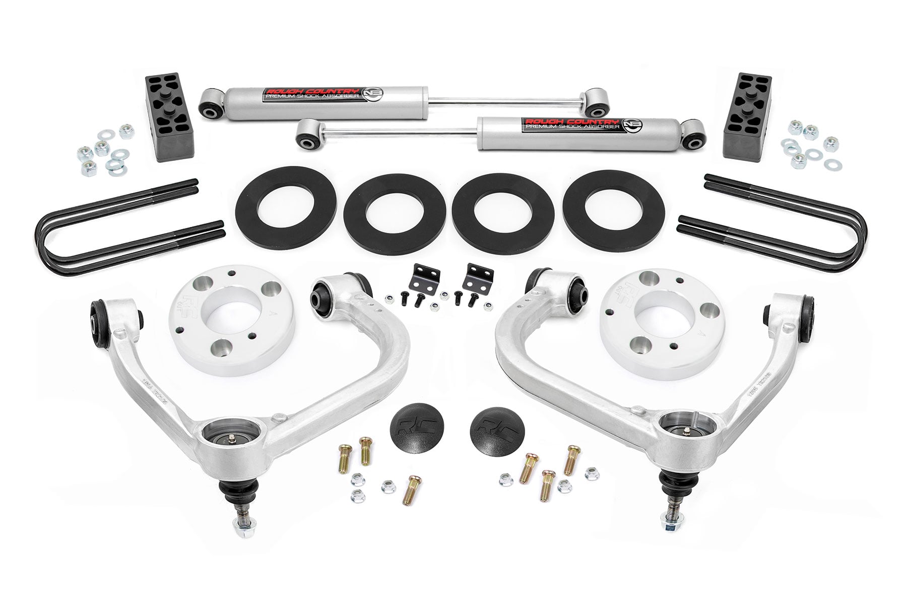 3-Zoll-Lift Kit | Geschmiedete obere Querlenker | Ford F-150 2WD (2021–2026)