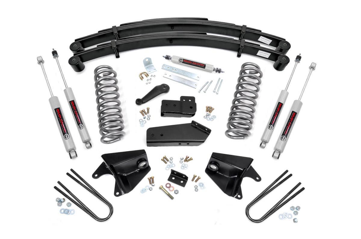 4-Zoll-Lift Kit | Hinterradfedern | Ford Bronco 4WD (1980–1996)