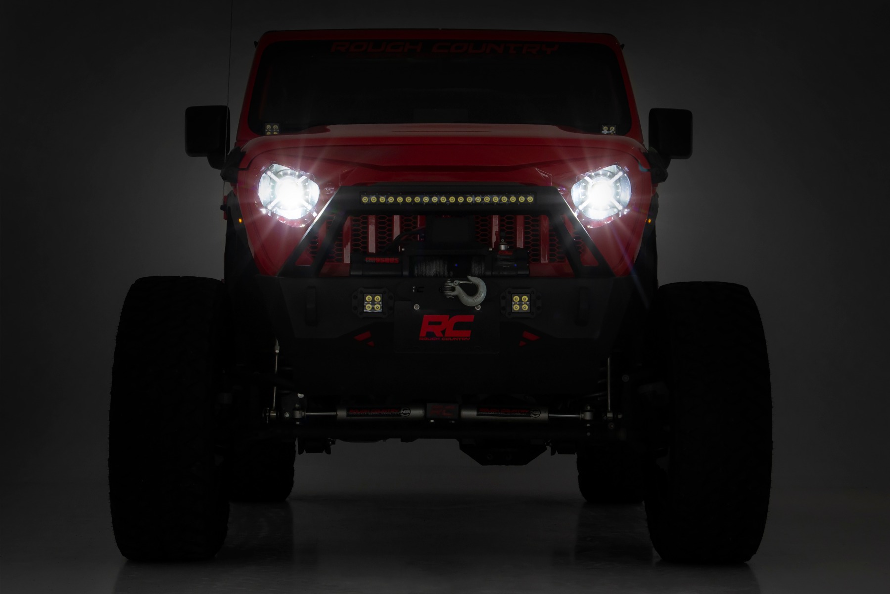 9-Zoll-LED-Scheinwerfer | DOT-zugelassen | Jeep Gladiator JT/Wrangler JL (2018–2026) — Bild 6