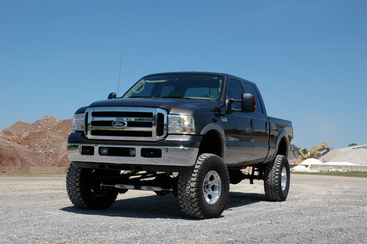 6 Inch Lift Kit | Diesel | 4 Link | M1 | Add-A-Leaf | Ford F-250/F-350 Super Duty (05-07) — Bild 2