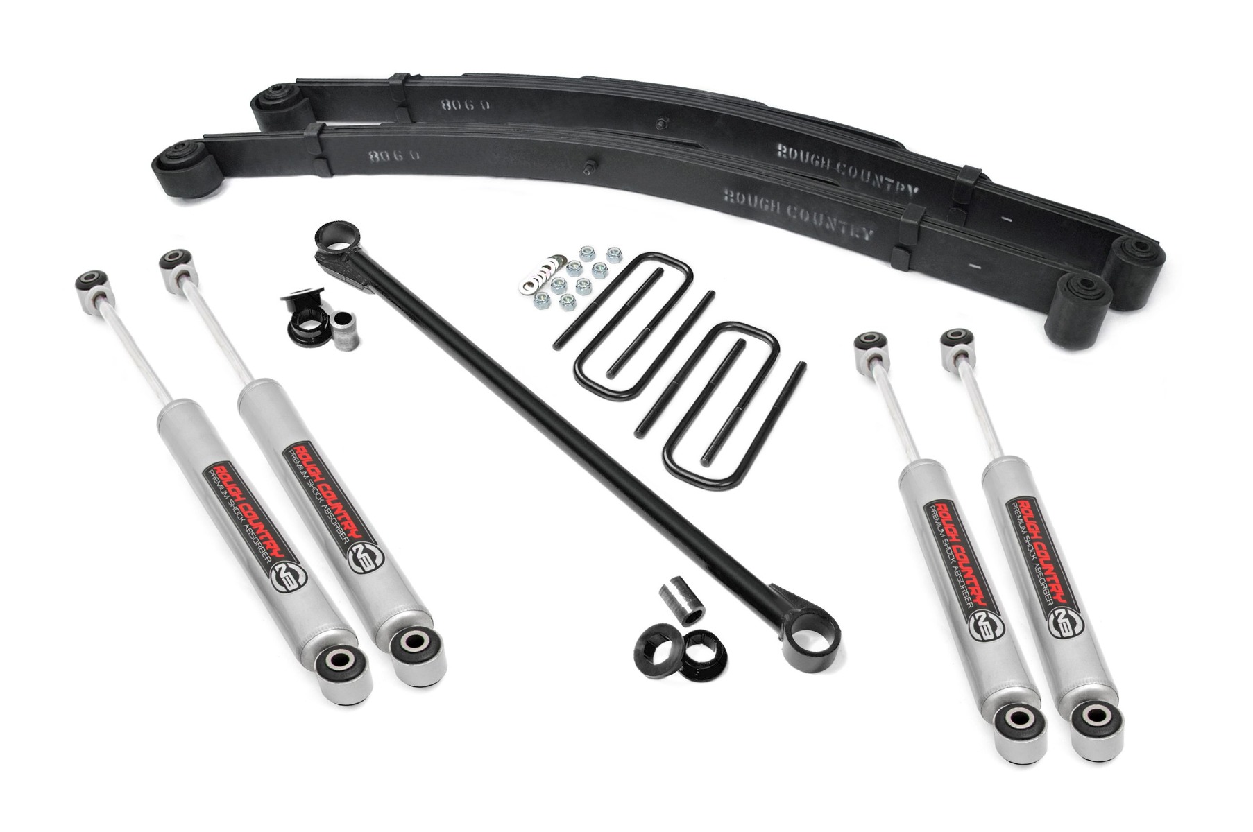 2,5-Zoll-Leveling Kit | Blattfeder | Ford F-250/F-350 Super Duty 4WD (99–04) — Bild 1