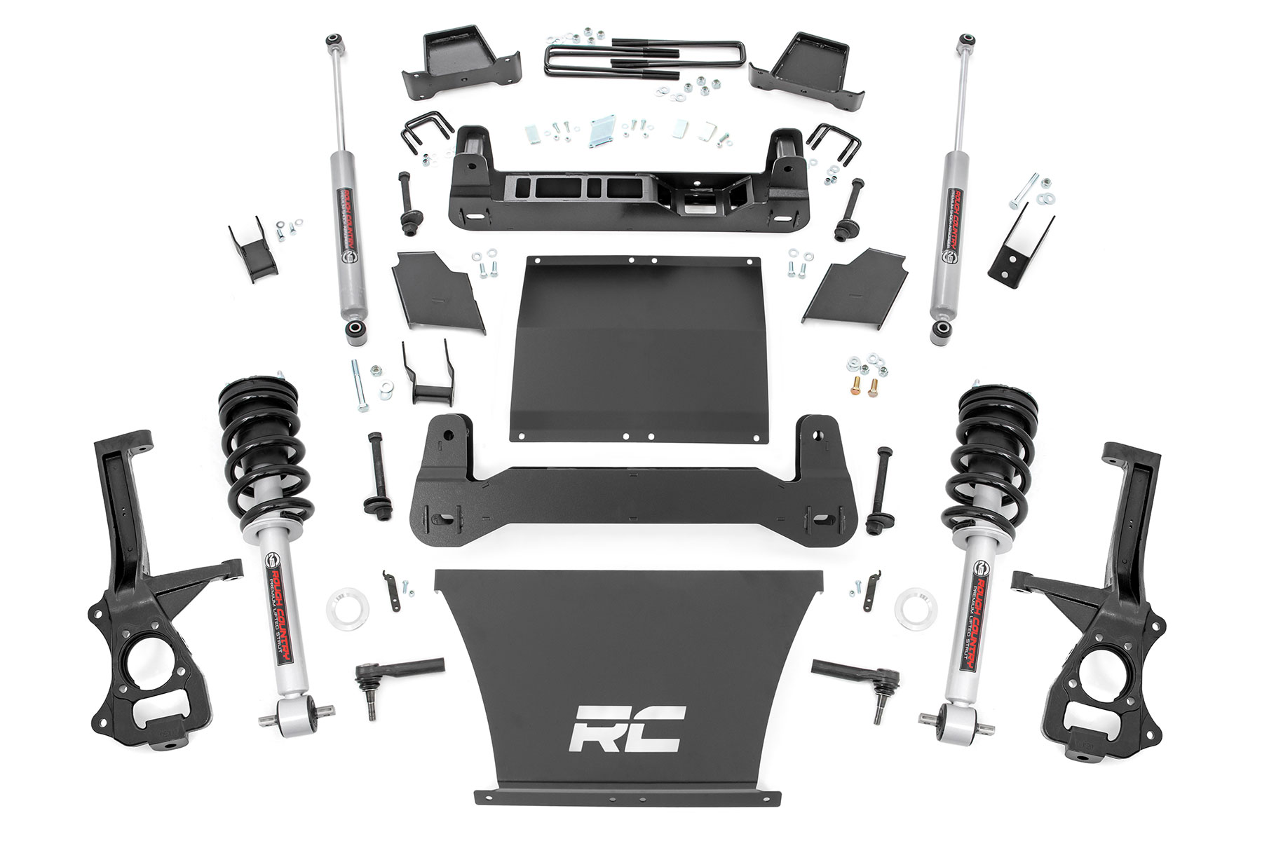 4 Inch Lift Kit | AT4/Trailboss | N3 Struts | Chevy/GMC Sierra 1500 (19-24)/Silverado 1500 (19-24) — Bild 1