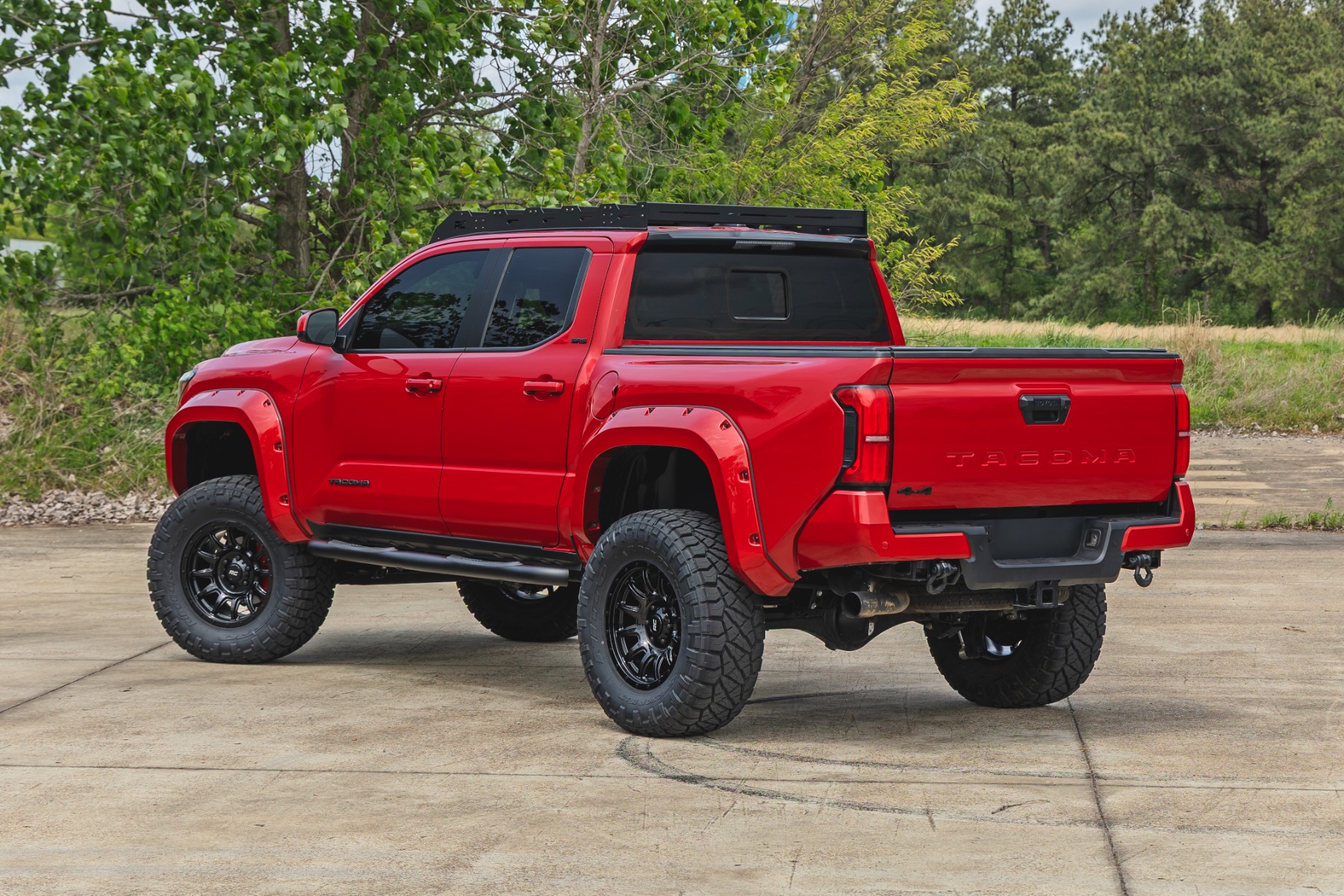 Trittrohre | 3-Zoll-Rohr | Doppelkabine | Toyota Tacoma 2WD/4WD (2024–2026) — Bild 4
