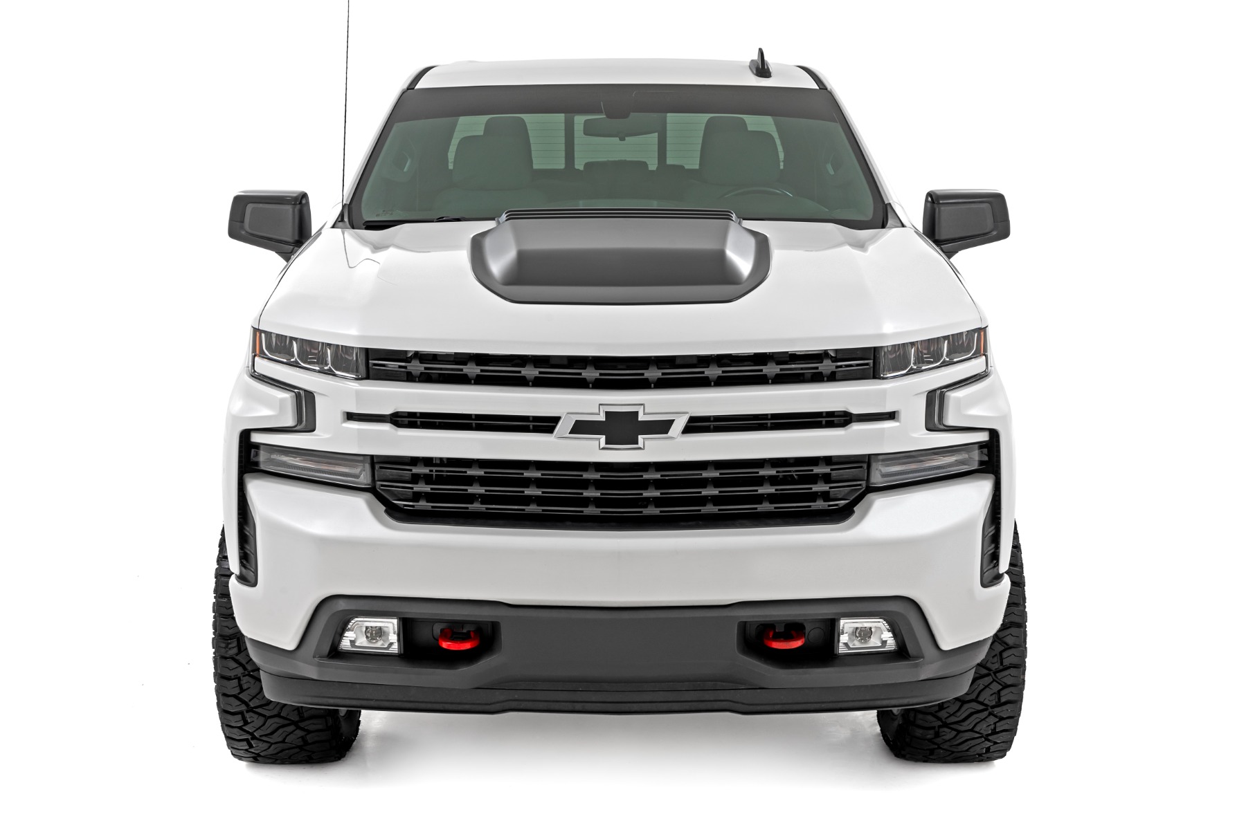 Hood Scoop | GJI Shadow Gray | Chevy Silverado 1500 2WD/4WD (2019-2026) — Bild 2