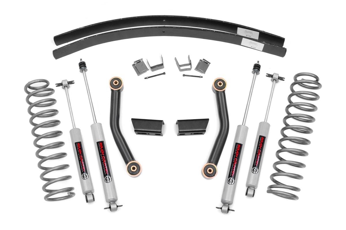 3-Zoll-Lift Kit | Serie II | RR AAL | Jeep Cherokee XJ 2WD/4WD (1984–2001)