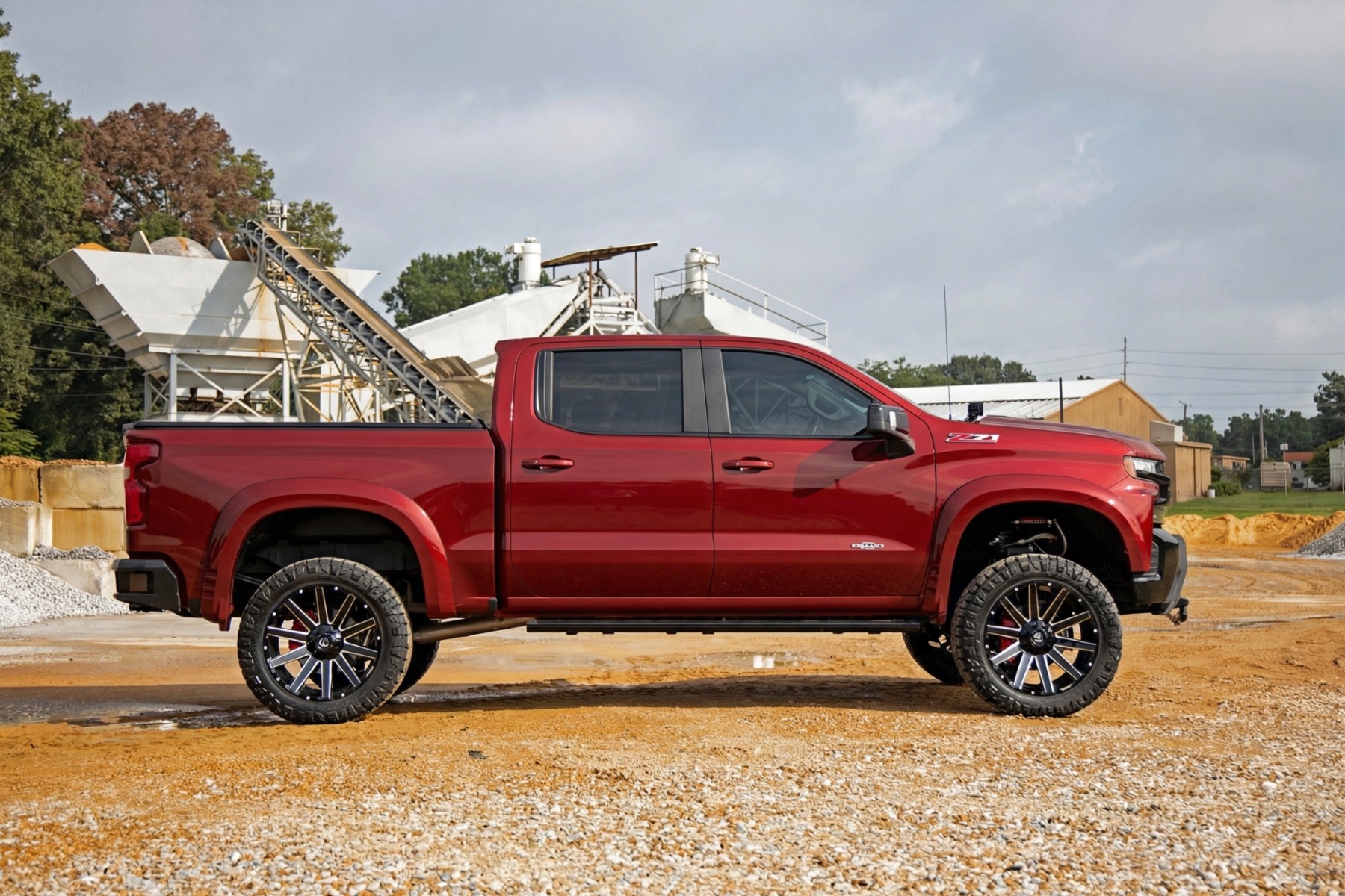 SF1 Kotflügelverbreiterungen | GCN Victory Red | Chevy Silverado 1500 2WD/4WD (2019–2026) — Bild 6