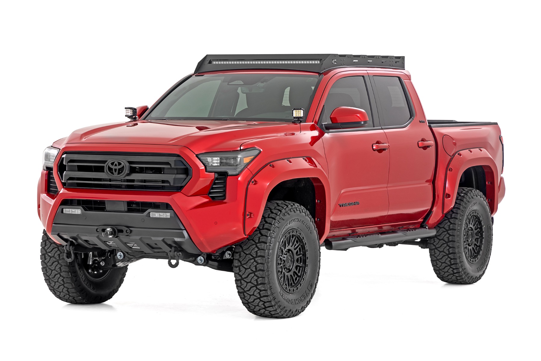 Oval Nerf Step | Double Cab | Black | Toyota Tacoma 2WD/4WD (2024-2026) — Bild 2