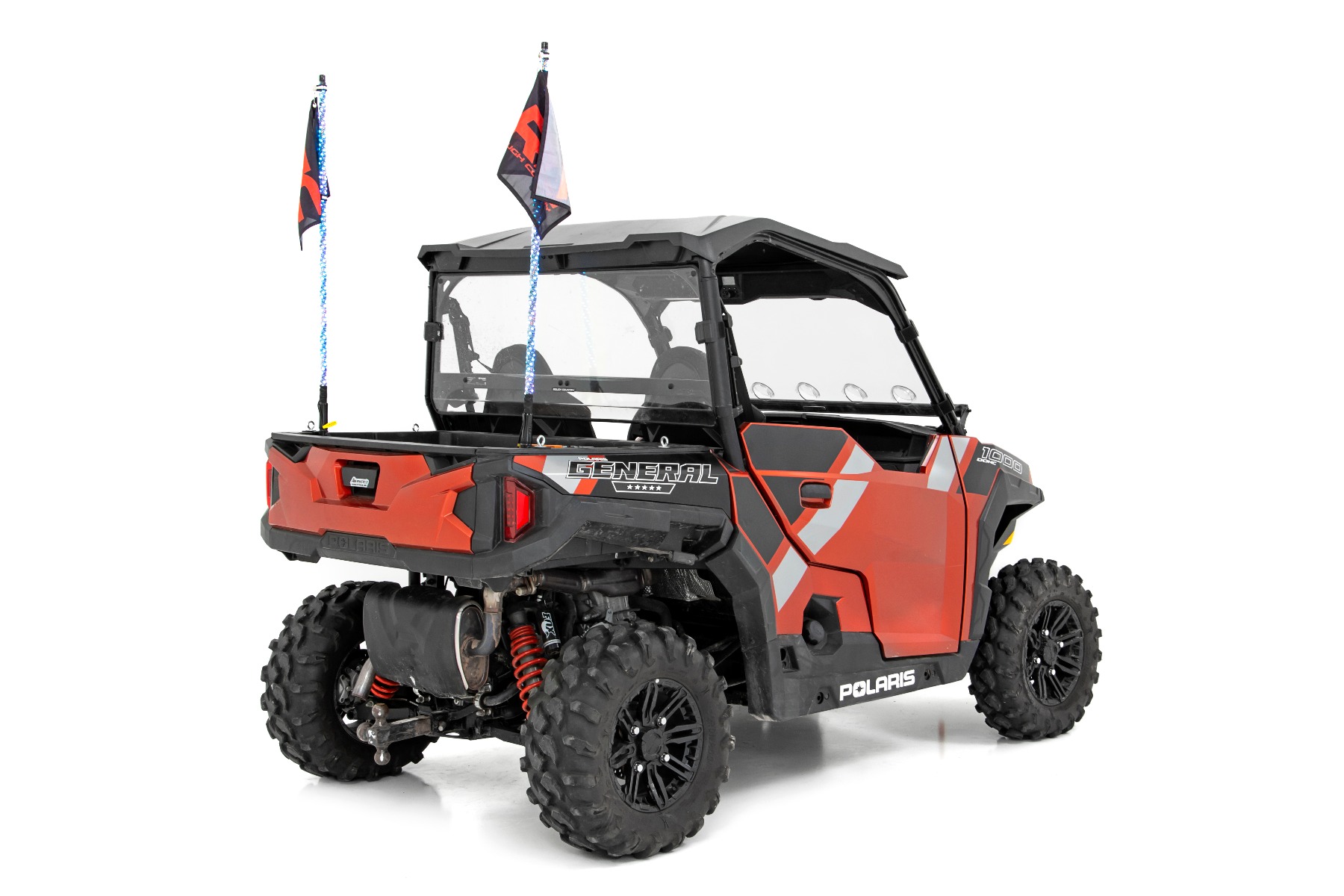 Belüftete Vollwindschutzscheibe | Kratzfest | Polaris General XP 4 1000 — Bild 6