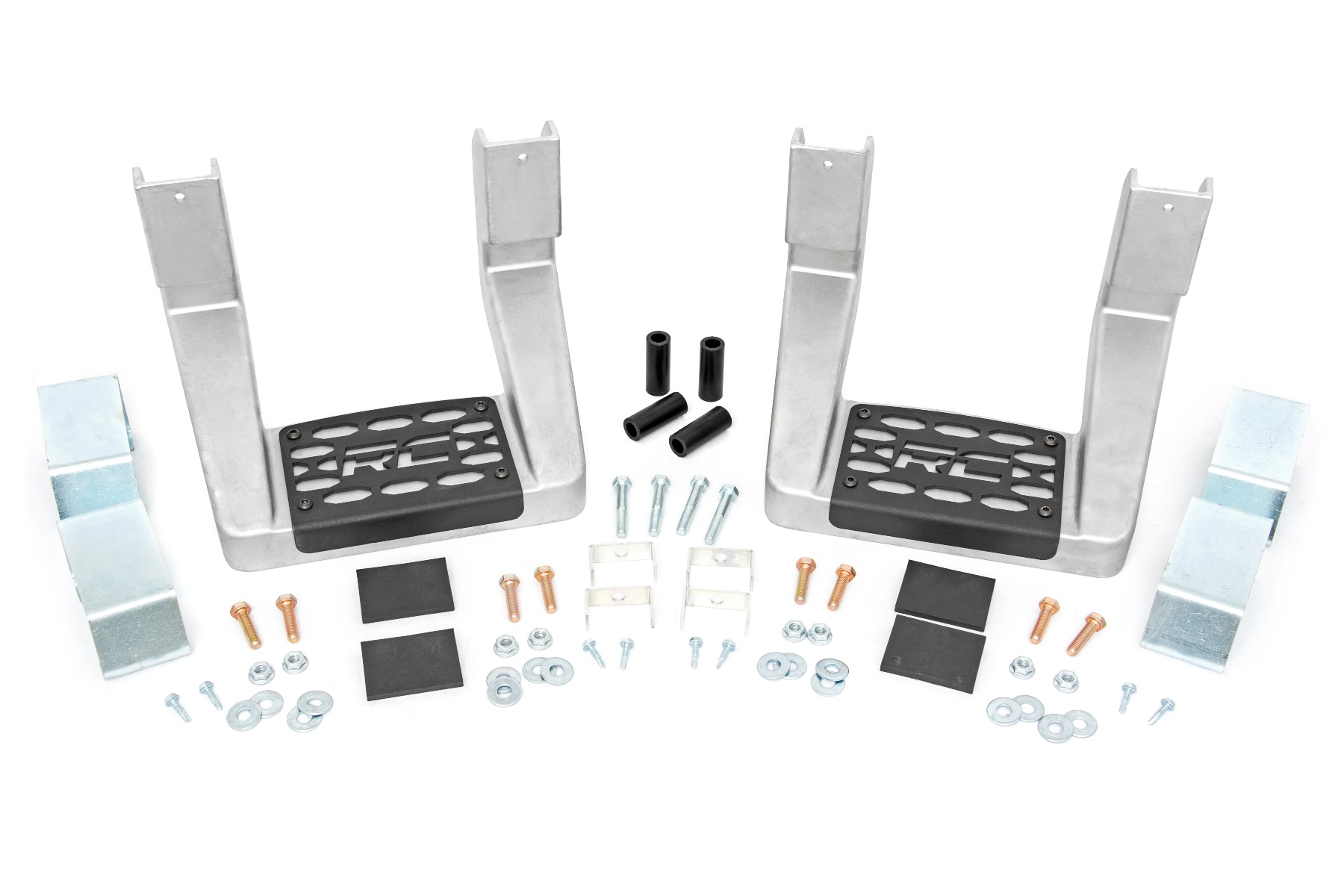 Einzel-Trittbügel | Universal | Aluminium | Paar | Verschiedene Marken und Modelle (Chevy/Ford/GMC/RAM) — Bild 3