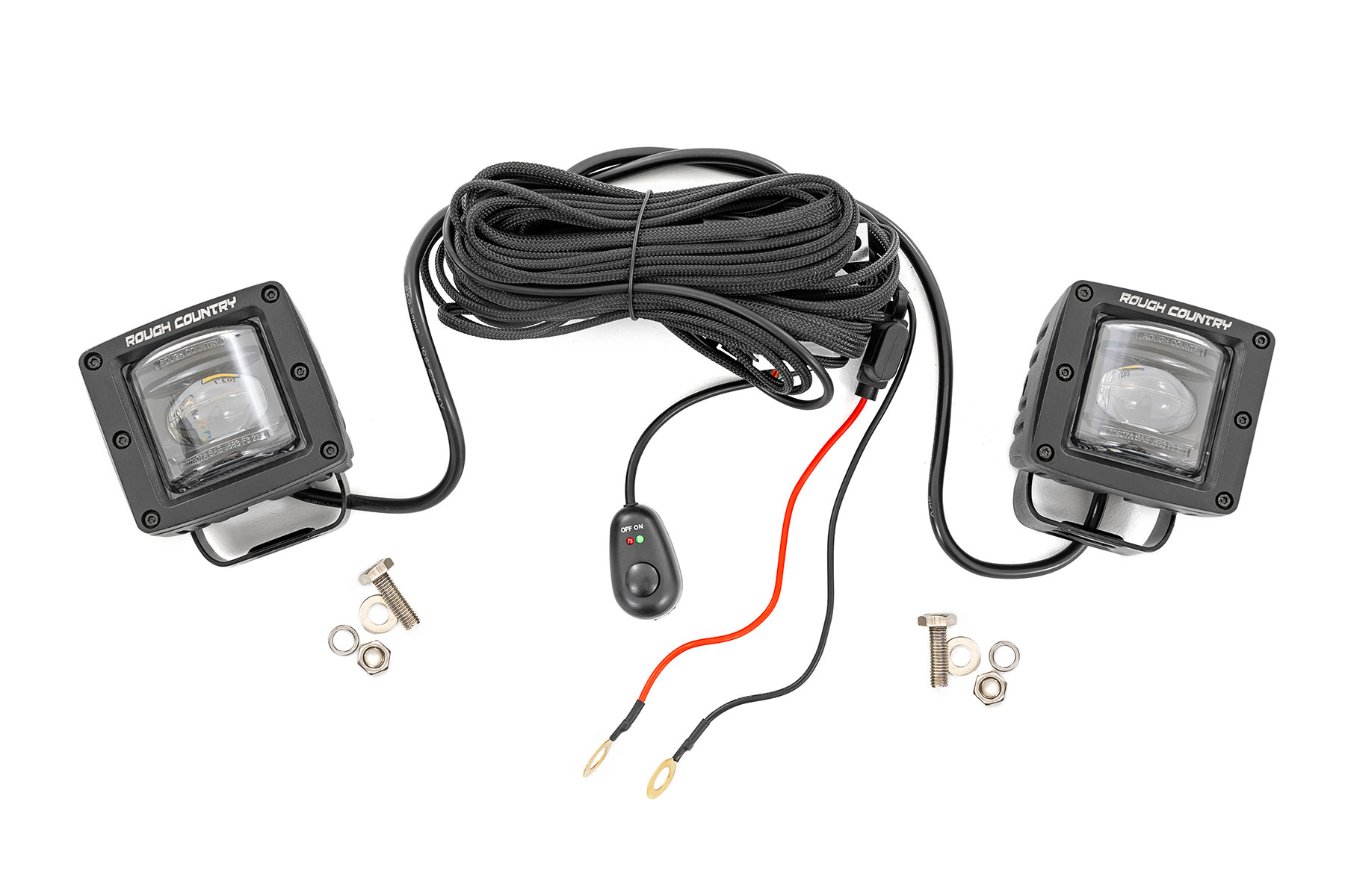 2-Zoll-LED-Lichtmodule der Black Series | SAE-Nebelscheinwerfer | Gelb
