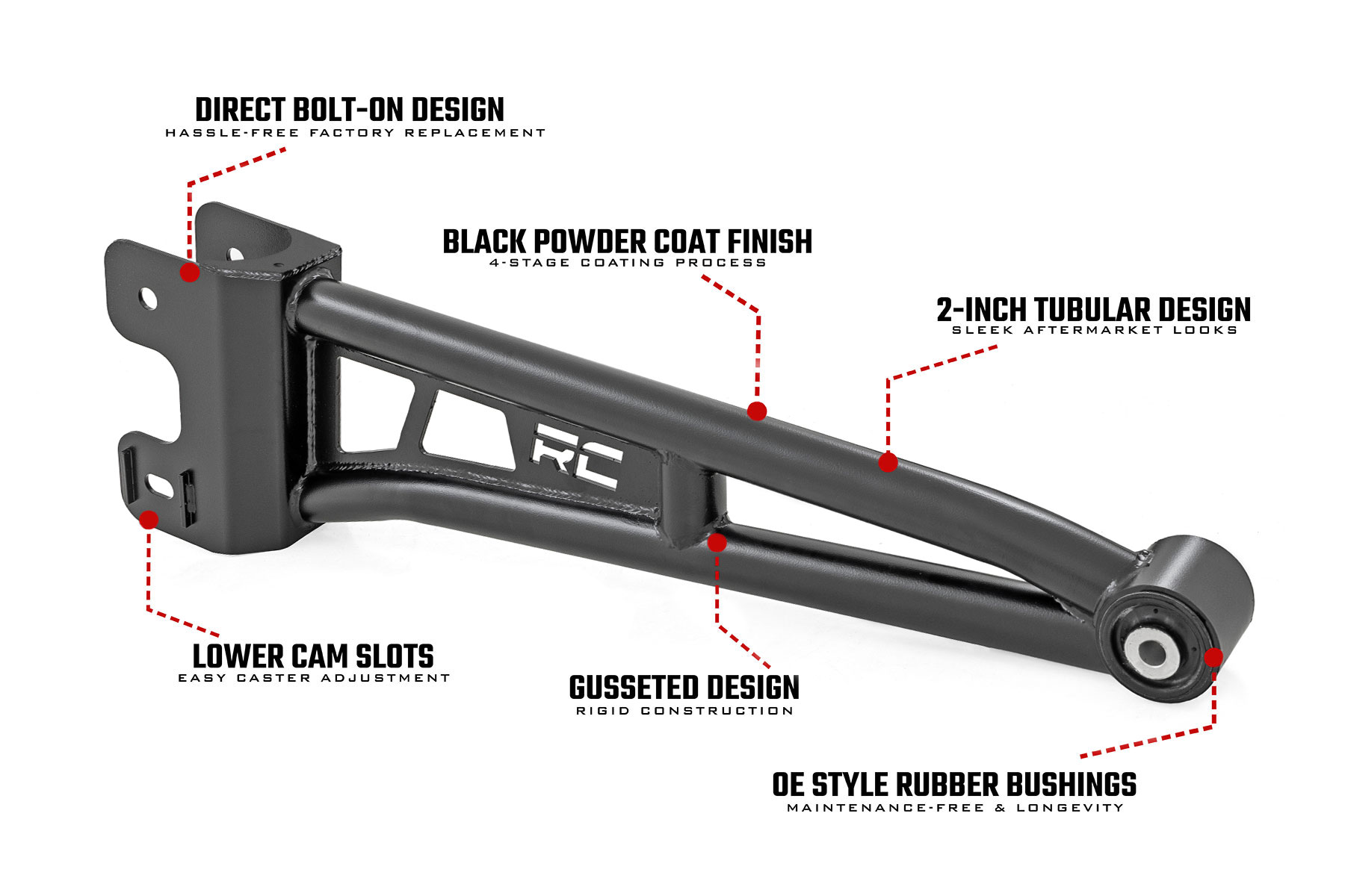 Radiusarm-Upgrade | Ford F-250/F-350 Super Duty 4WD (2005–2022) — Bild 2