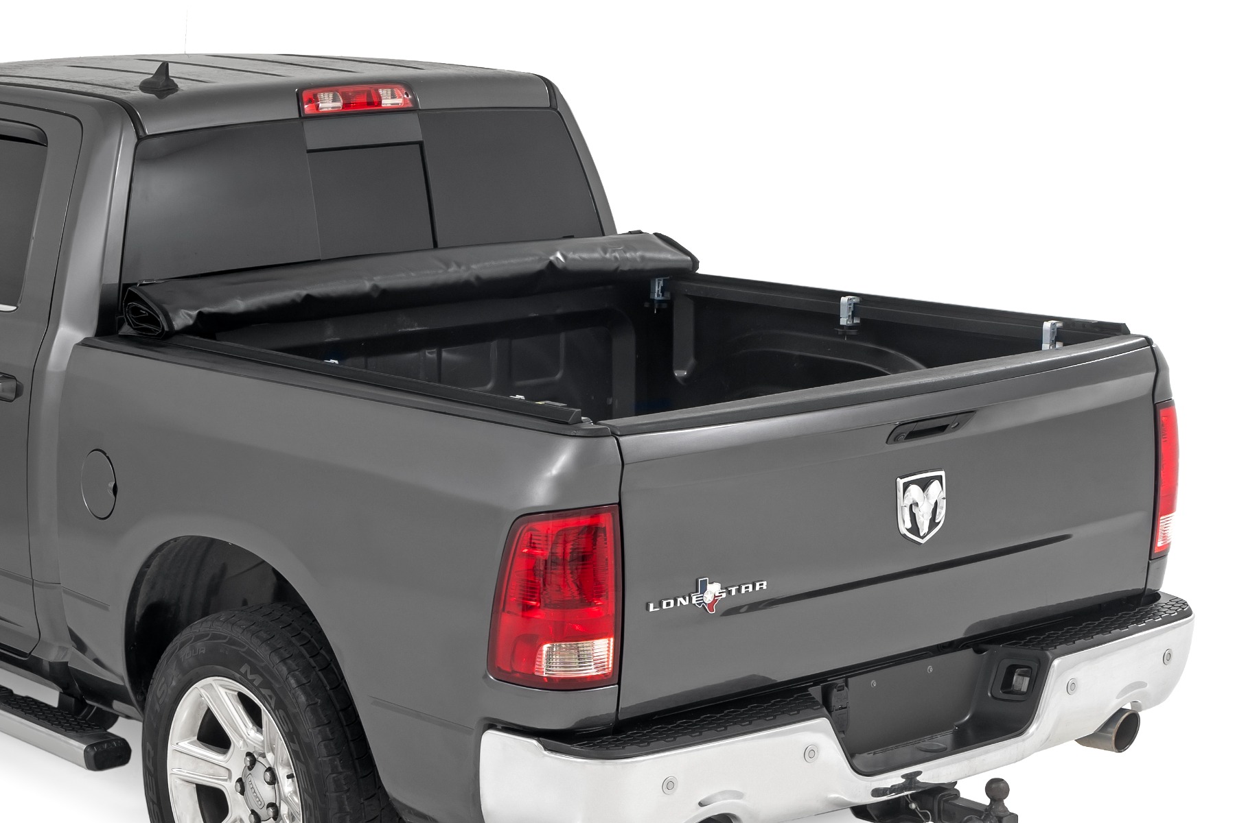 Weiche, aufrollbare Ladeflächenabdeckung | 5'7 Zoll Ladefläche | RAM 1500 (09–18)/2500 (11–26) — Bild 2