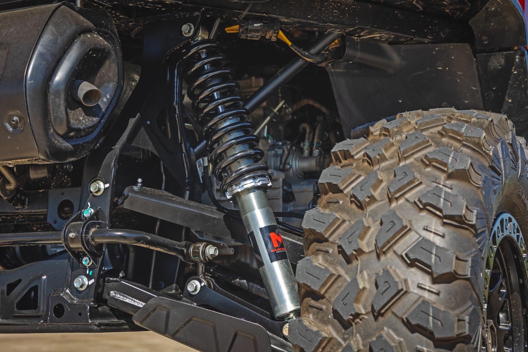 M1-Gewindefahrwerke hinten | Fahrhöhenverstellung | CFMOTO UFORCE U10 Pro — Bild 5