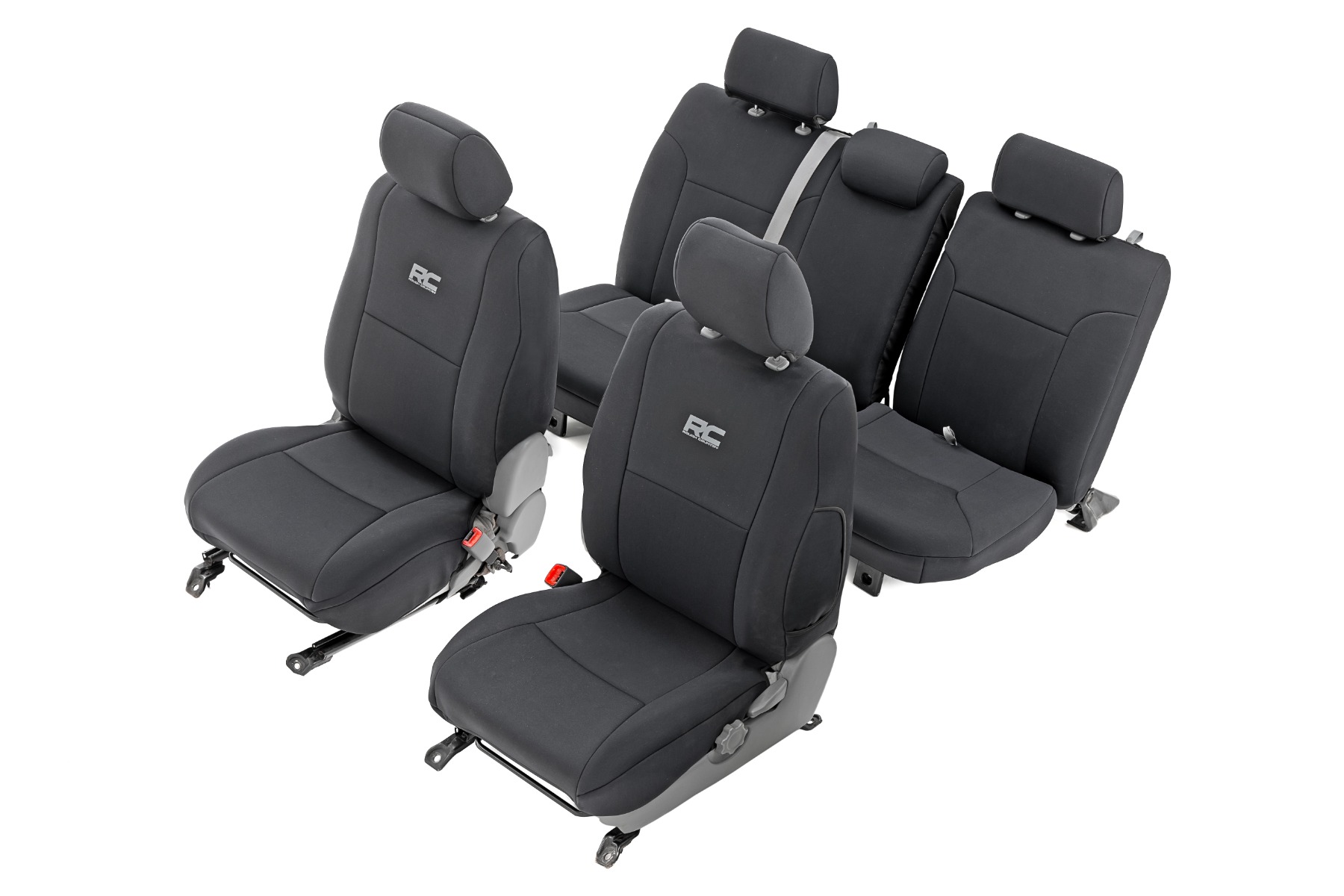 Sitzbezüge | FR & RR | Crew Cab | Toyota Tacoma 2WD/4WD (2005–2015)