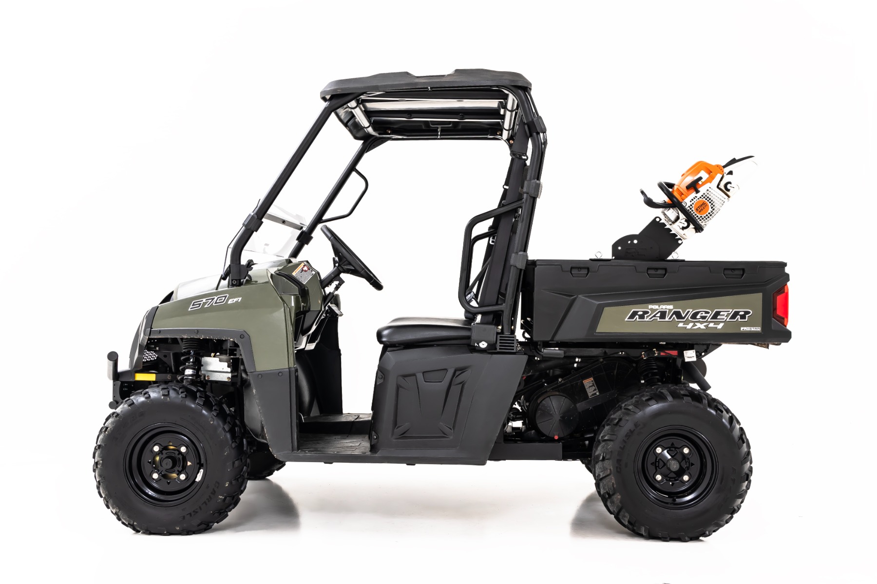 Chainsaw Carrier | Bed Side Mount | Multiple Makes & Models (Polaris/Can-Am) — Bild 2