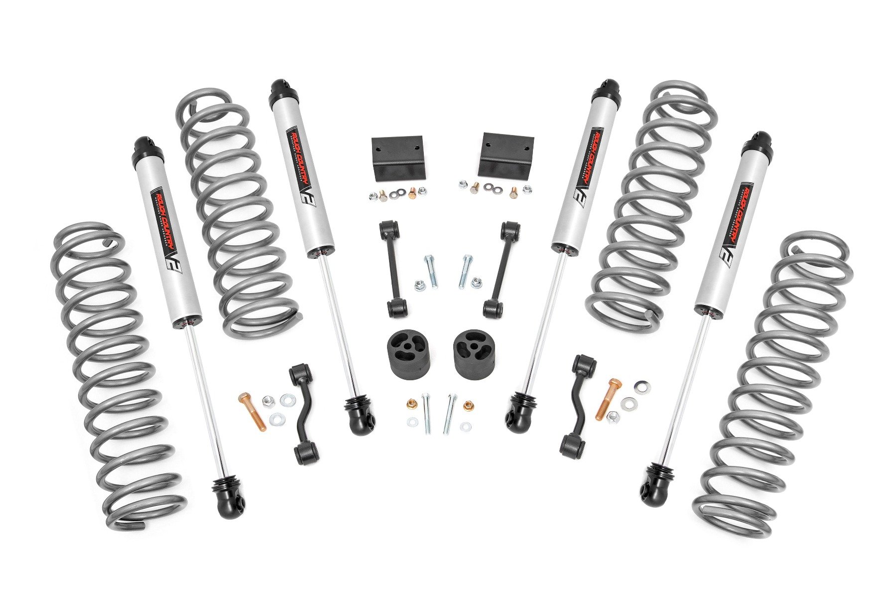 2,5-Zoll-Lift Kit | Schraubenfedern | V2 | Jeep Wrangler JL 4WD (2024–2026)