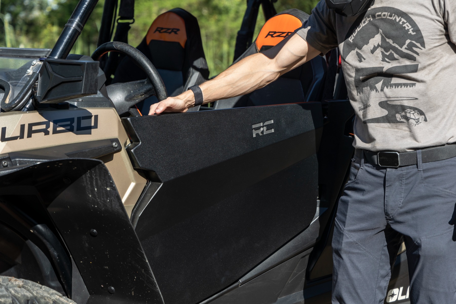 Aluminum Lower Half Doors | Rear | Polaris RZR XP 4 1000/RZR XP 4 Turbo S — Bild 3