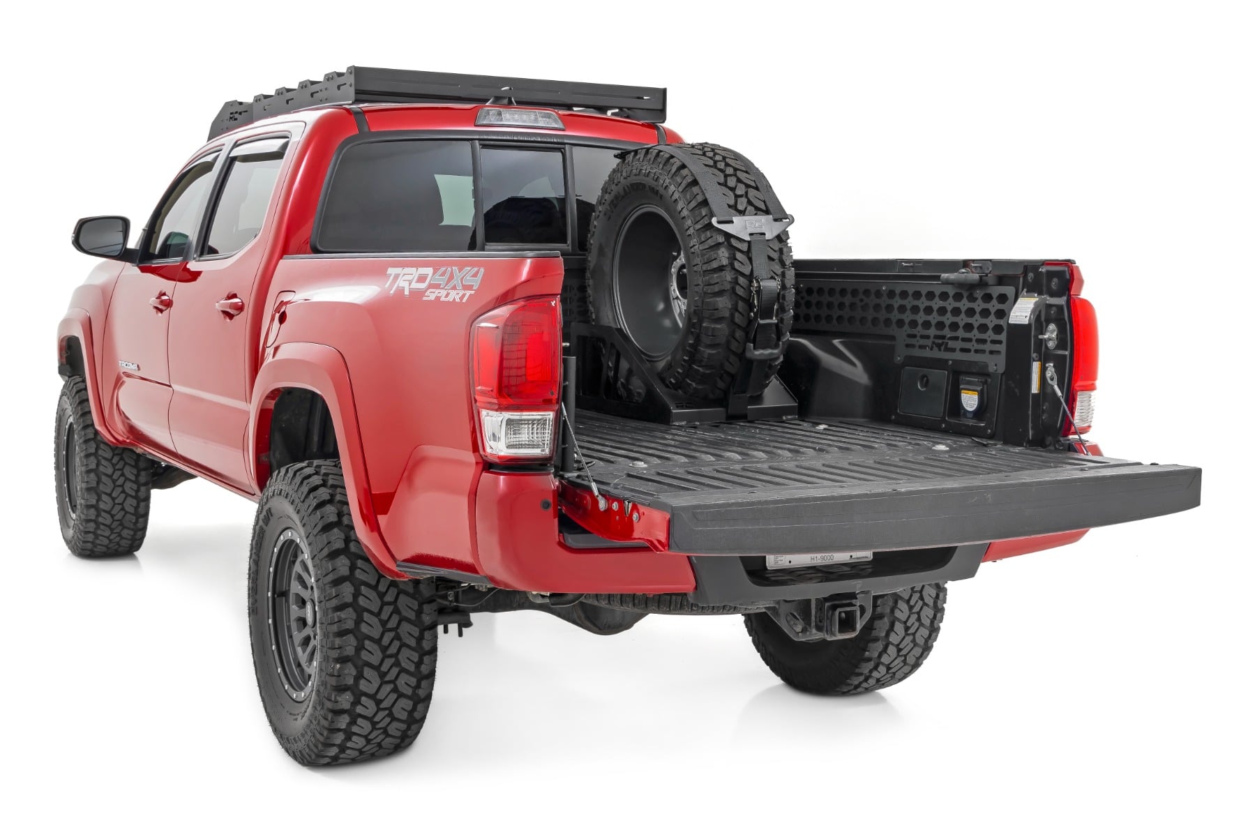 Reserveradhalterung für die Ladefläche | Universal | Für verschiedene Marken und Modelle (Chevy/Dodge/Ford/GMC/RAM) — Bild 2