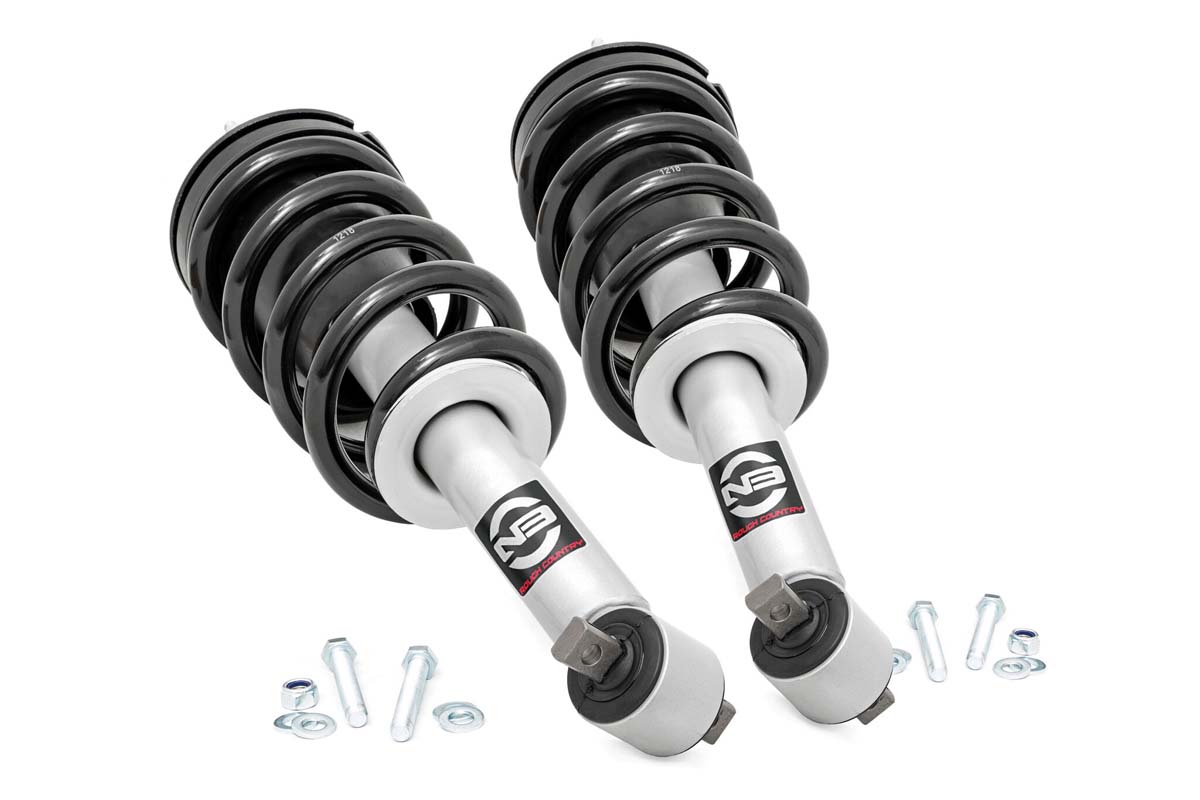 N3-Federbeine | 2 Zoll | Federbeine mit Federkraft | Chevy/GMC Sierra 1500 (19–26)/Silverado 1500 (19–26)