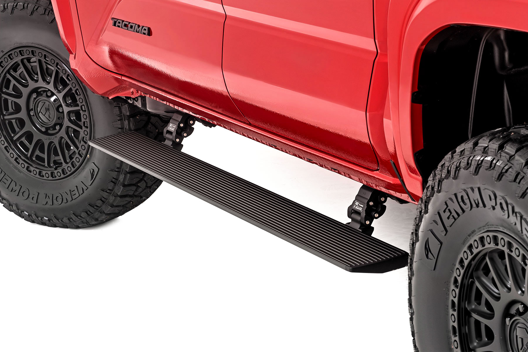 Elektrische Trittbretter | Zwei Elektromotoren | Doppelkabine | Toyota Tacoma (24–26)