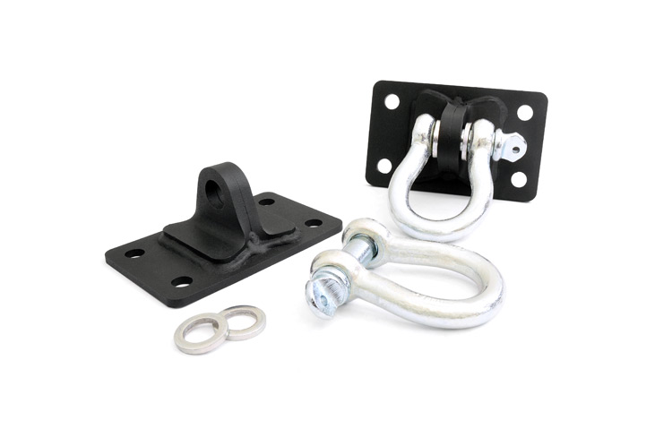 D-Ring-Schäkel und Halterungen | Stubby-Seilwinden-Stoßstangen | Jeep Wrangler JK/Wrangler Unlimited (07–18)